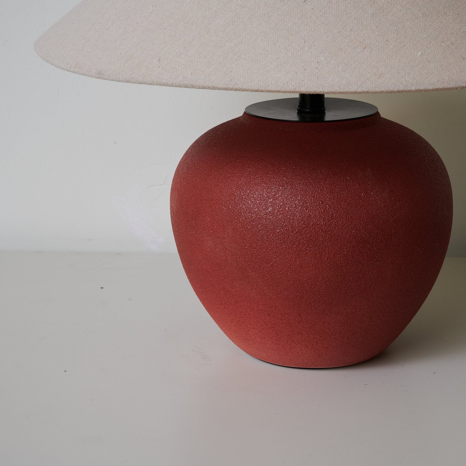 Kiara Minimalist Ceramics Table Lamp-Neutral Decor