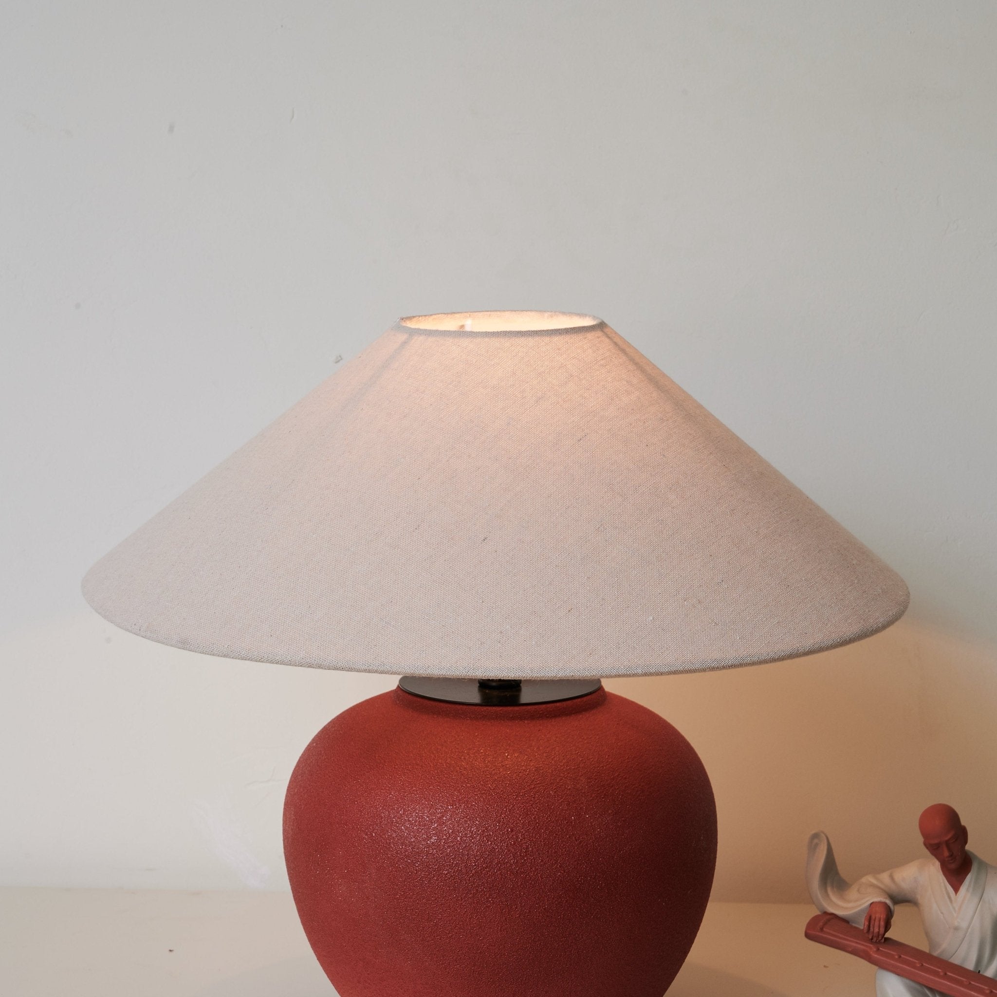 Kiara Minimalist Ceramics Table Lamp-Neutral Decor