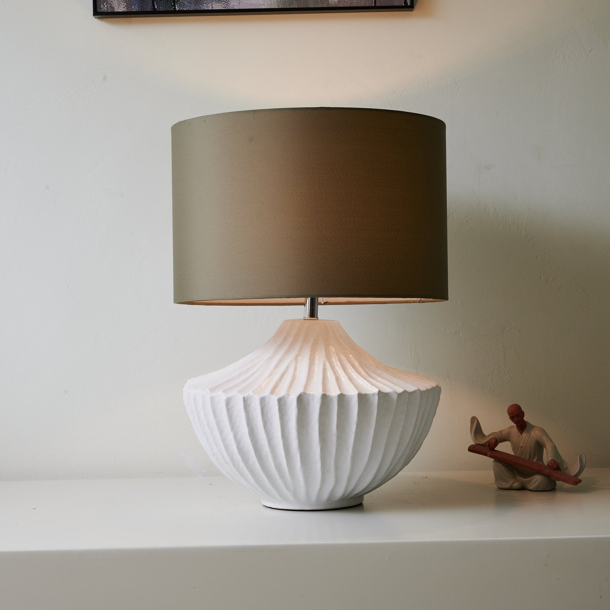 Arthur Minimalist Table Lamp-Neutral Decor