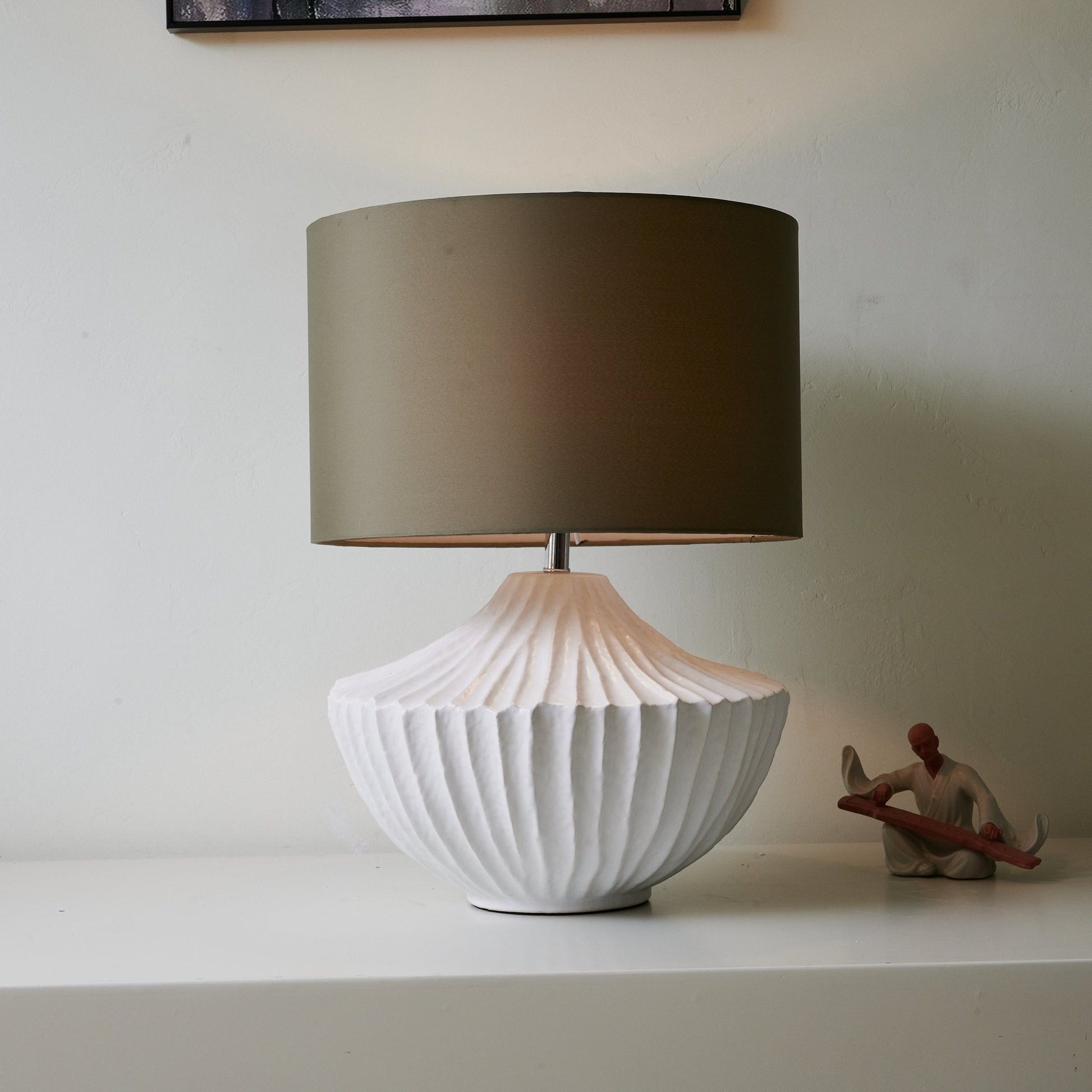 Arthur Minimalist Table Lamp-Neutral Decor