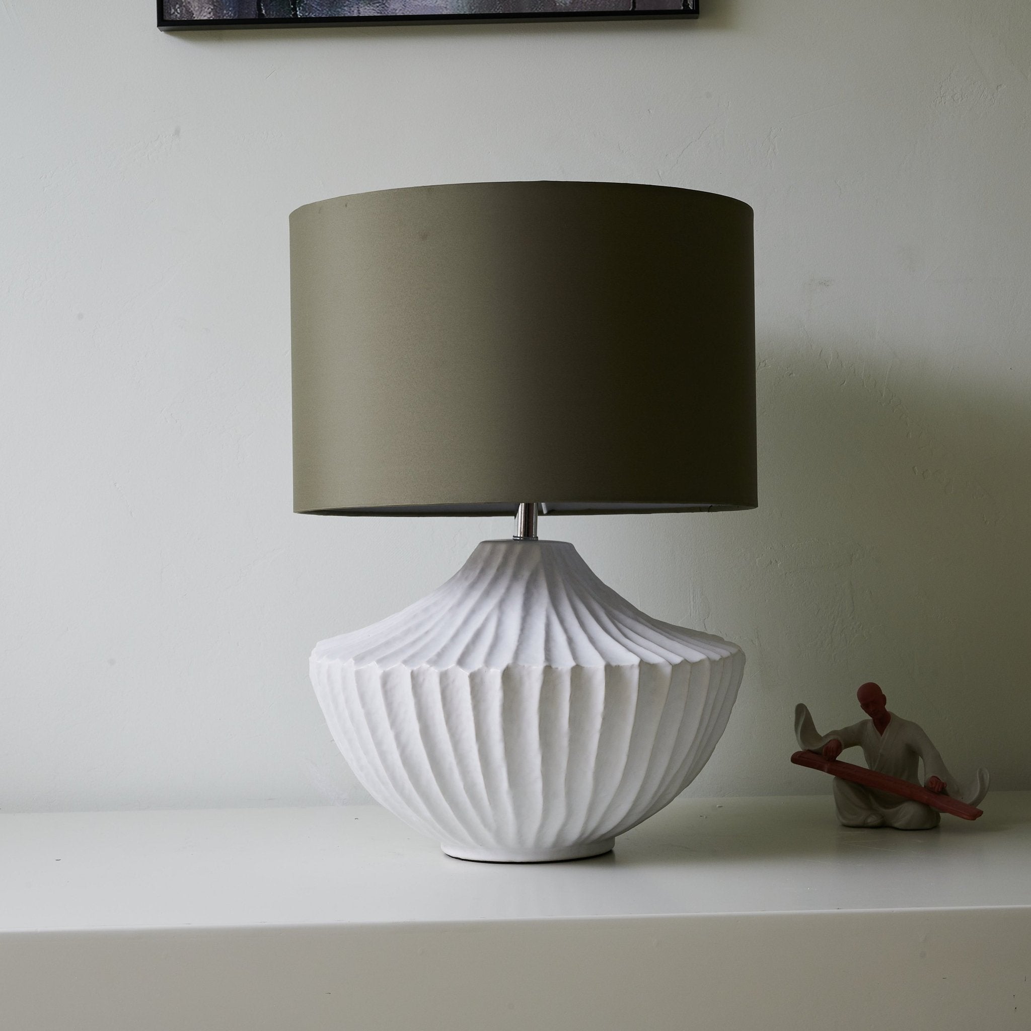 Arthur Minimalist Table Lamp-Neutral Decor