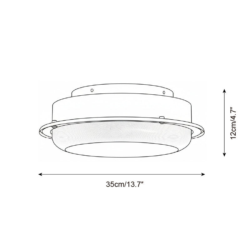 Tavian Flush Mount Ceiling Lamp