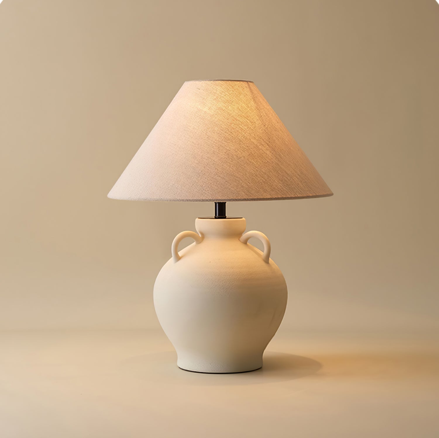 Joyce Modern Ceramics Table Lamp-Neutral Decor