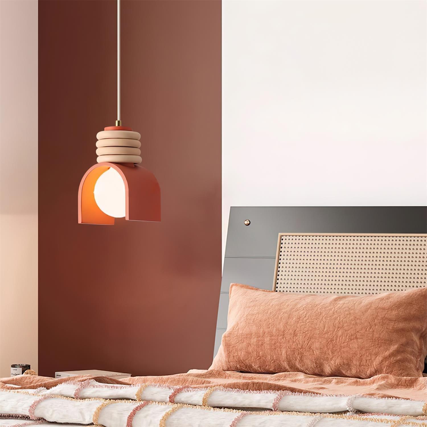 Uvian Contemporary Glass Pendant Light-Neutral Decor