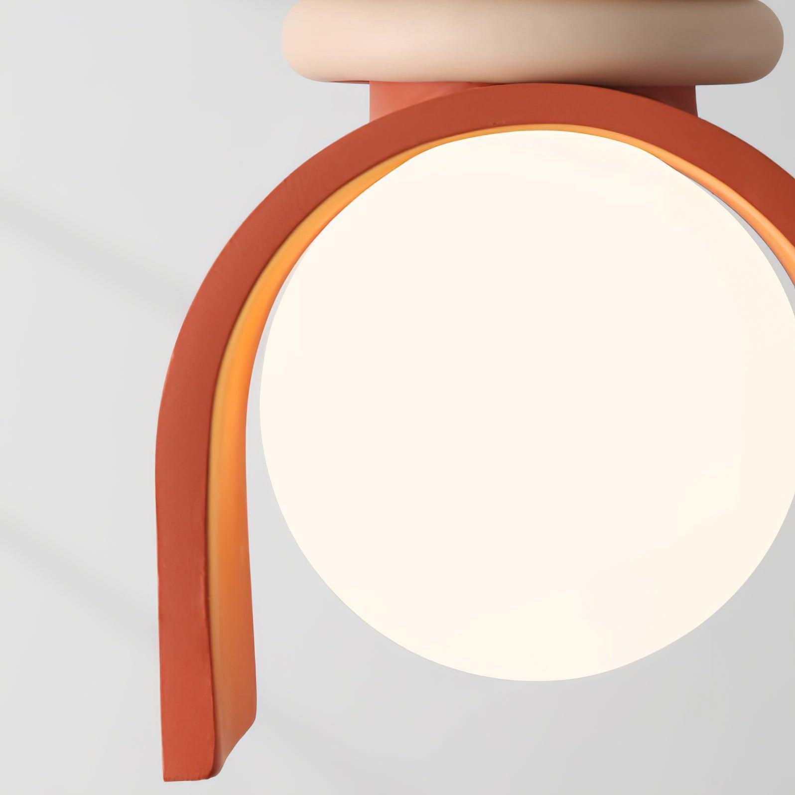 Uvian Contemporary Glass Pendant Light-Neutral Decor