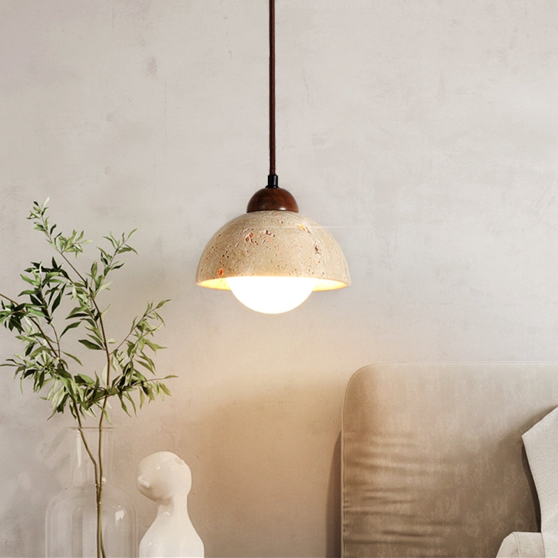 Eden Dome Pendant Lamp-Neutral Decor