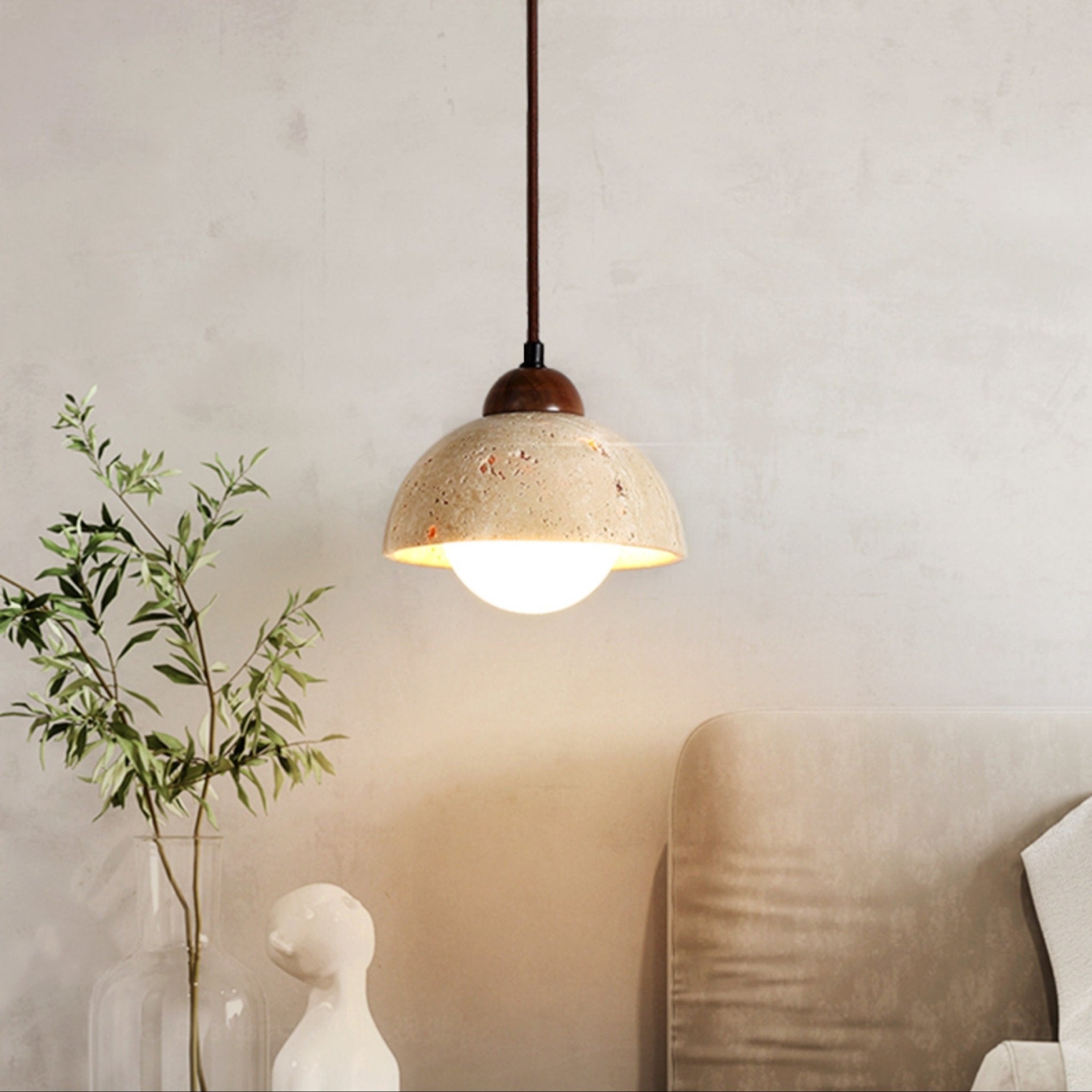 Eden Dome Pendant Lamp-Neutral Decor