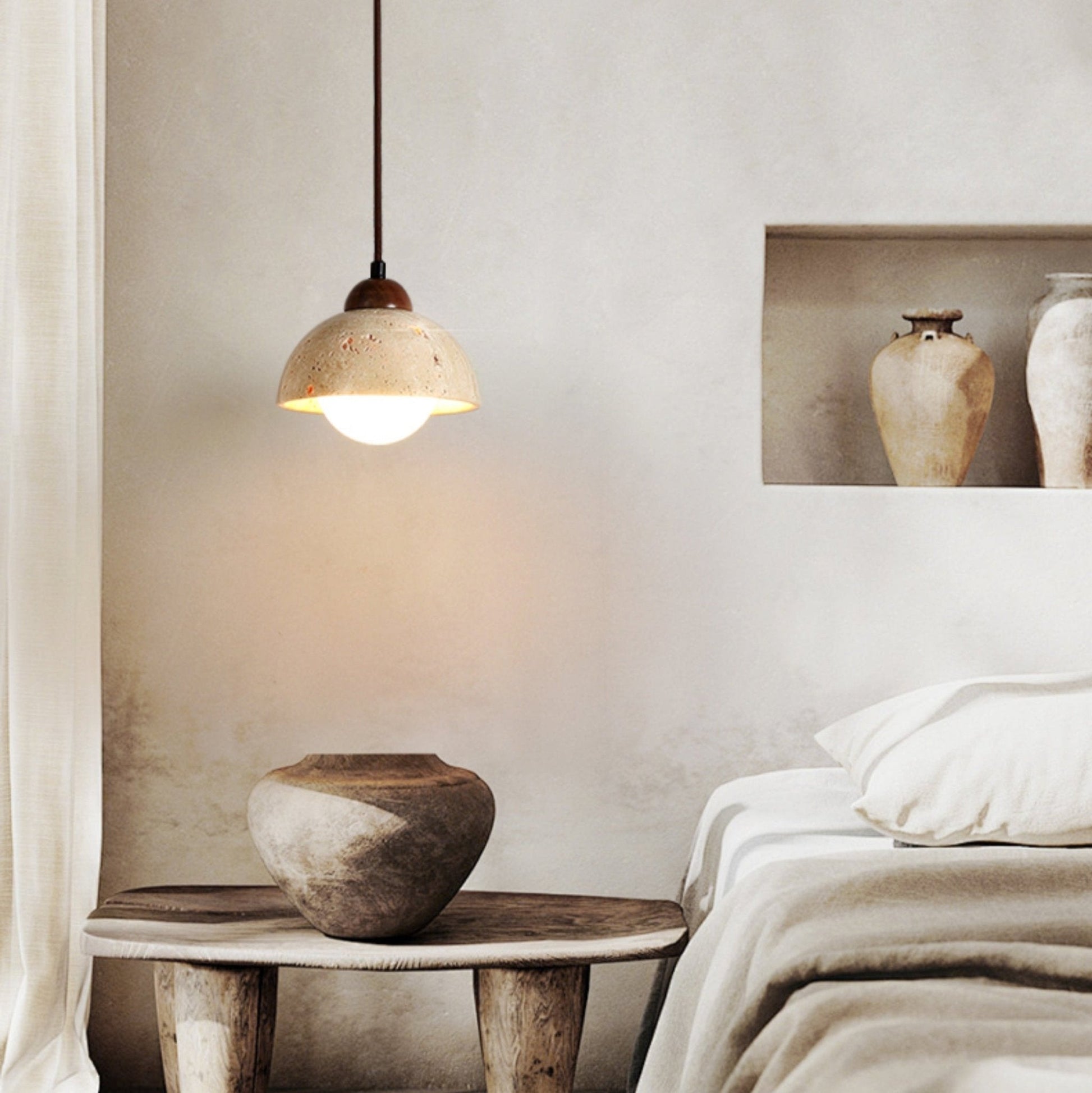 Eden Dome Pendant Lamp-Neutral Decor