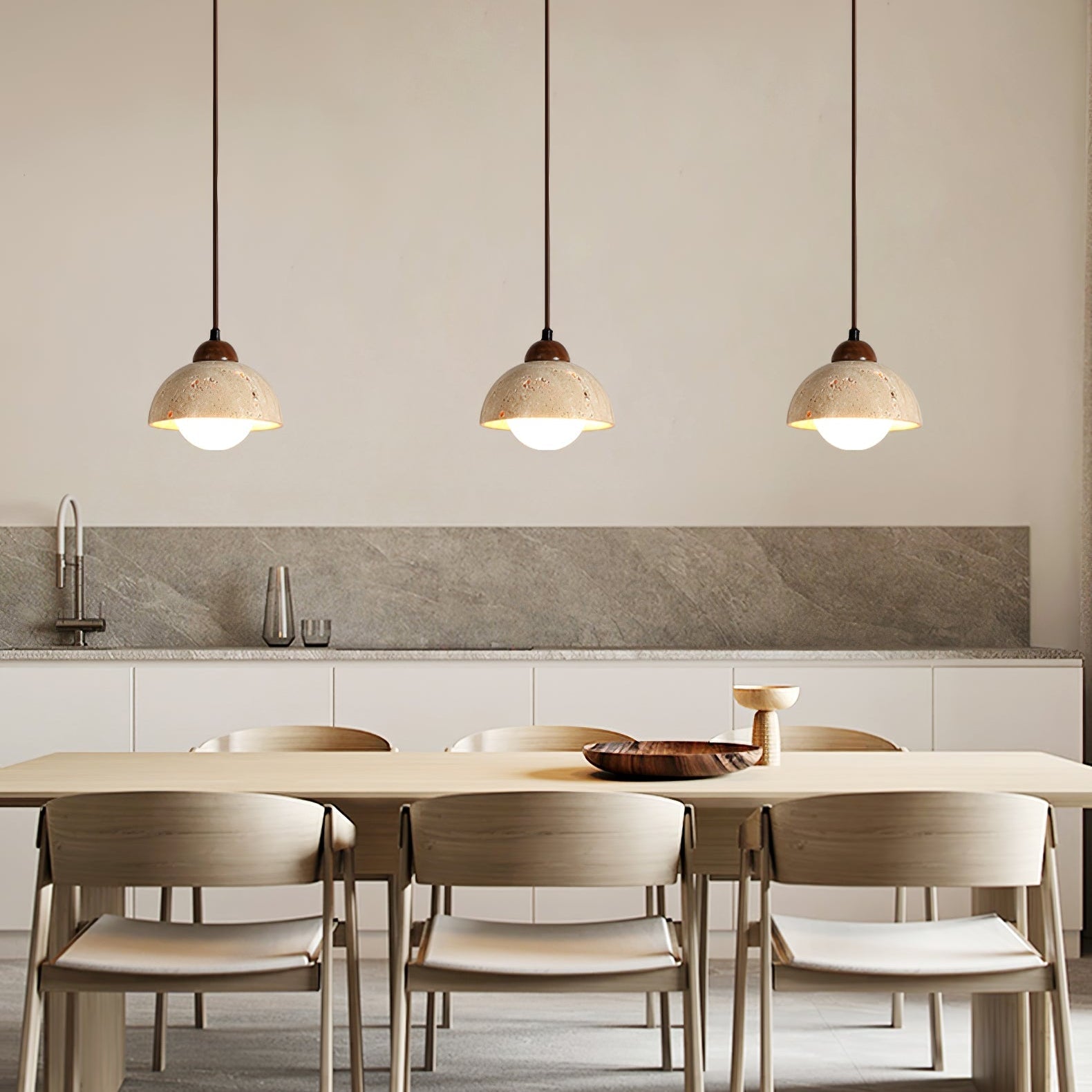 Eden Dome Pendant Lamp-Neutral Decor