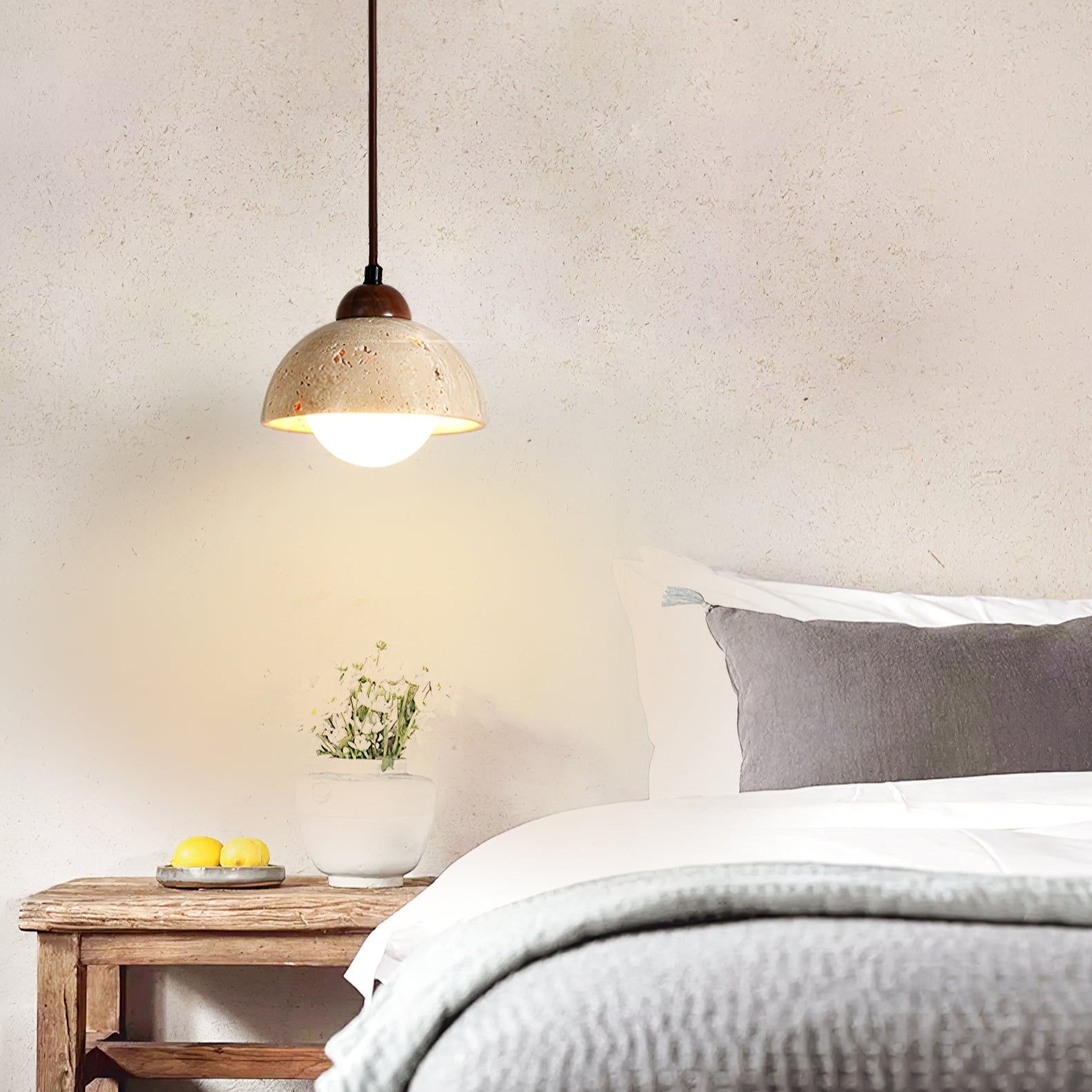 Eden Dome Pendant Lamp-Neutral Decor