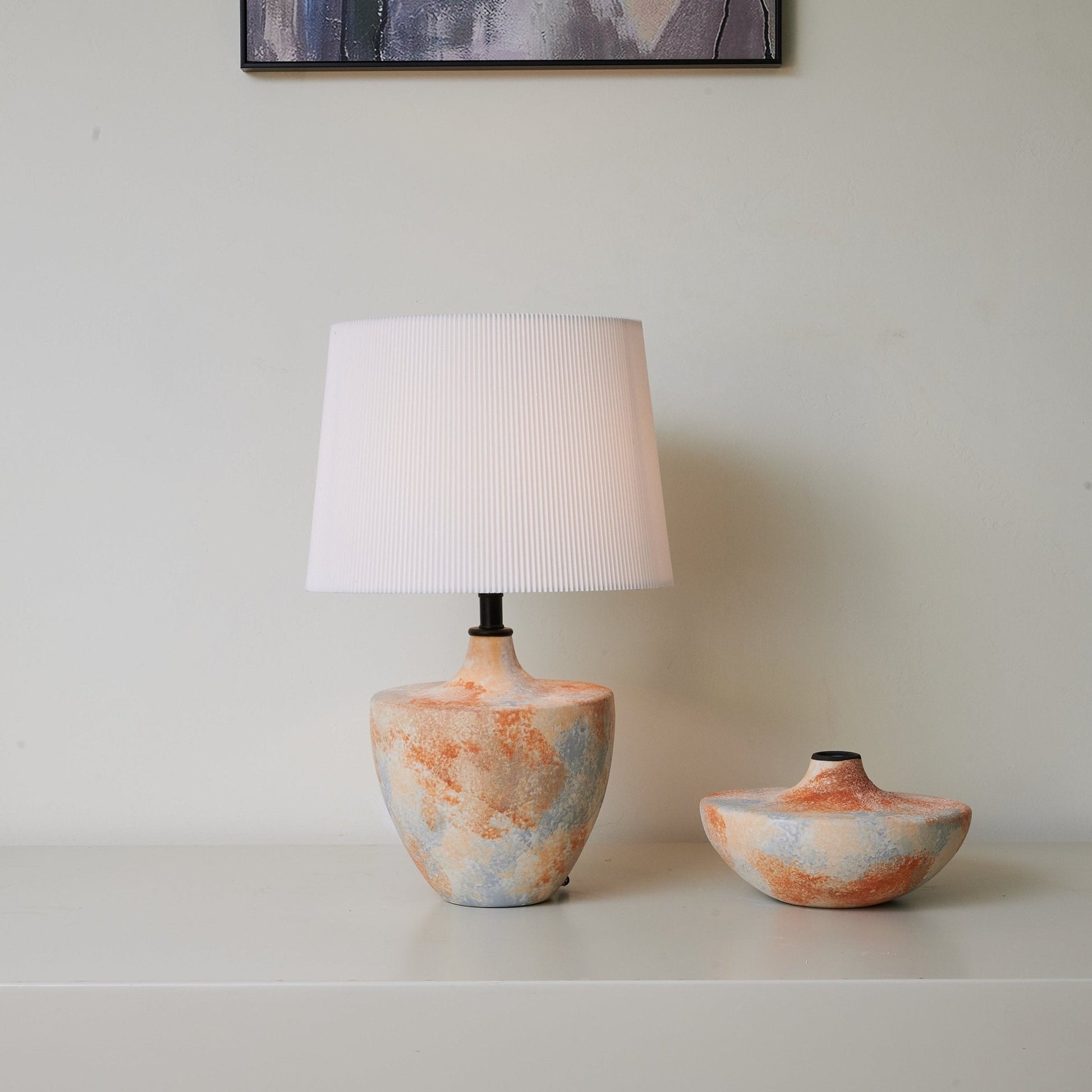 Aubrey Modern Ceramics Table Lamp-Neutral Decor