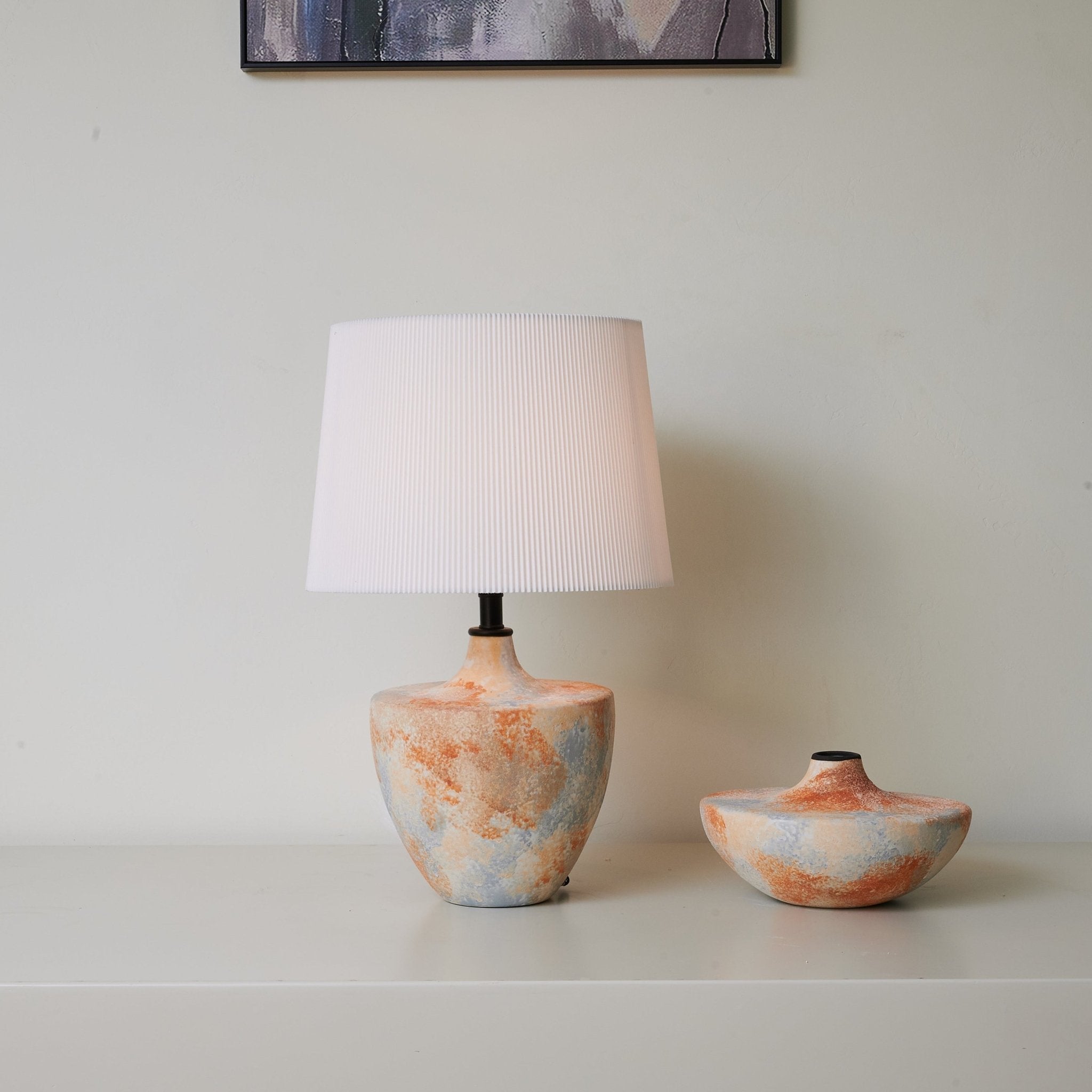 Aubrey Modern Ceramics Table Lamp-Neutral Decor
