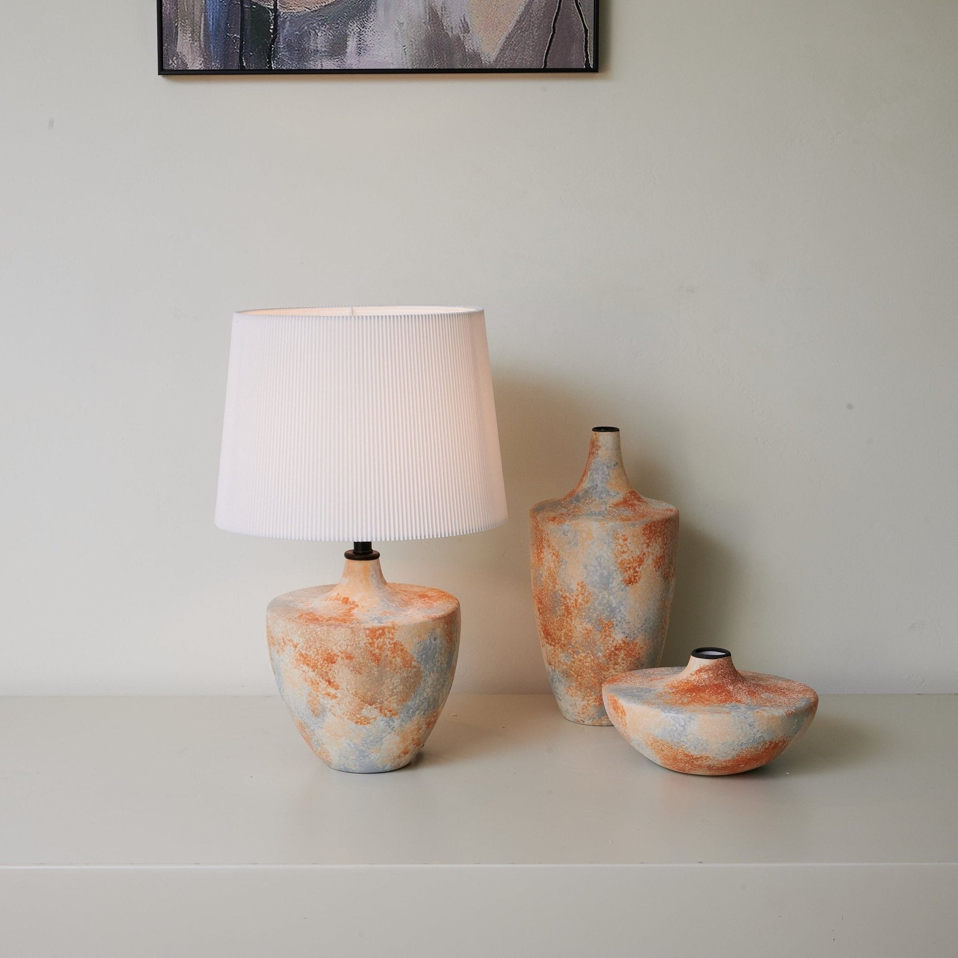 Aubrey Modern Ceramics Table Lamp-Neutral Decor