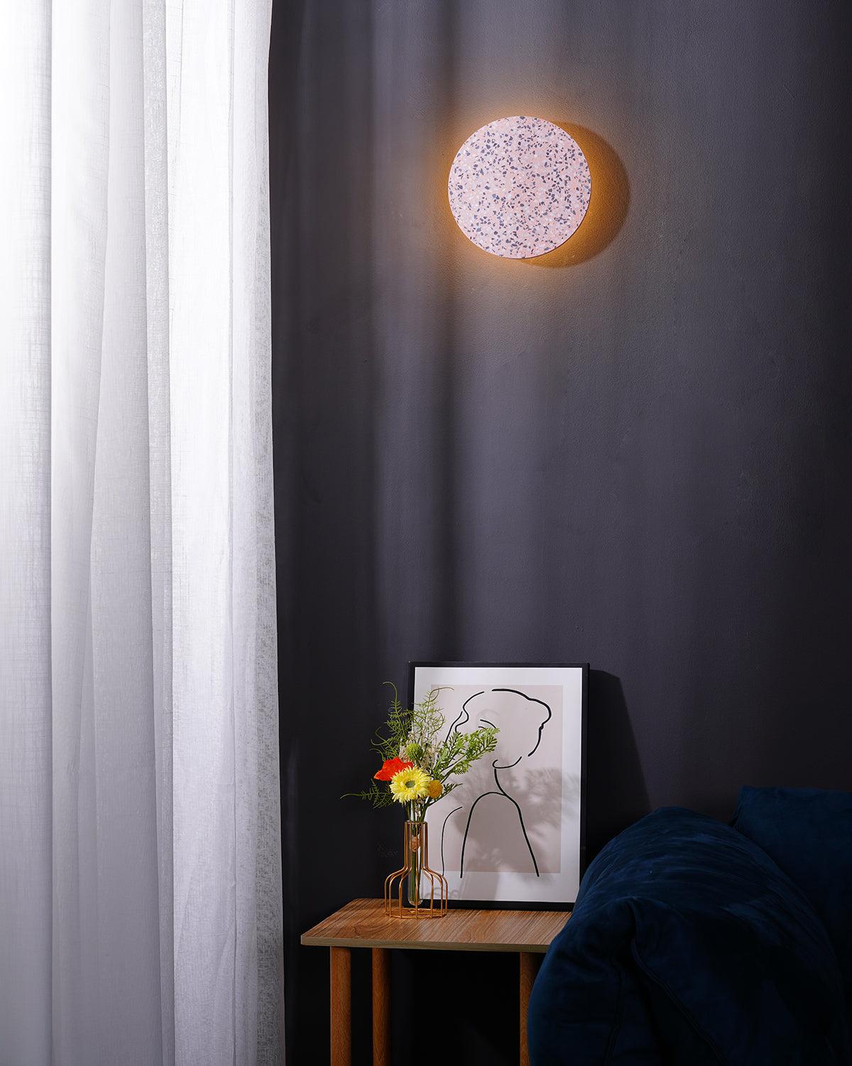 Vomaria Modern Minimalist Ceramic Wall Lamp-Neutral Decor