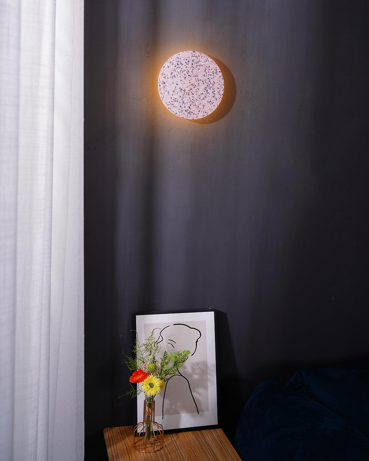 Vomaria Modern Minimalist Ceramic Wall Lamp-Neutral Decor