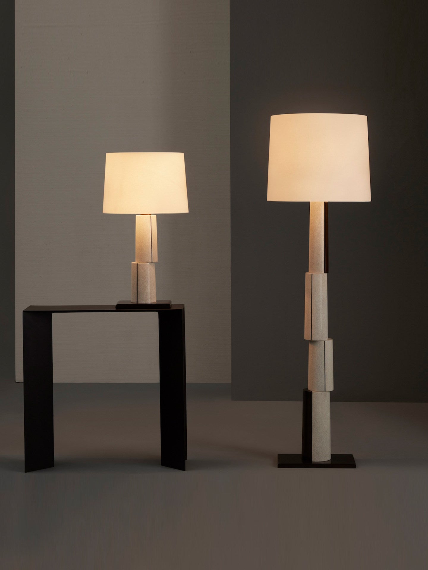 Tessaro Floor Lamp-Neutral Decor