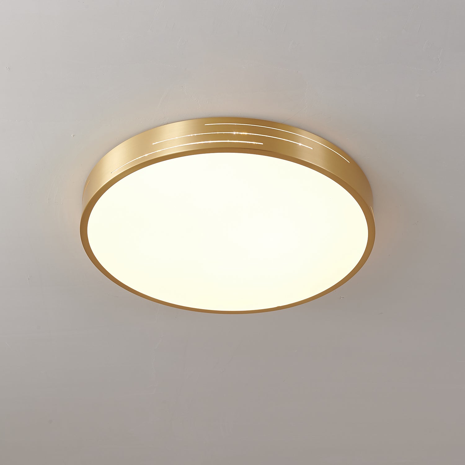 Lustra Ceiling Light Brass Acrylic Modern-Neutral Decor