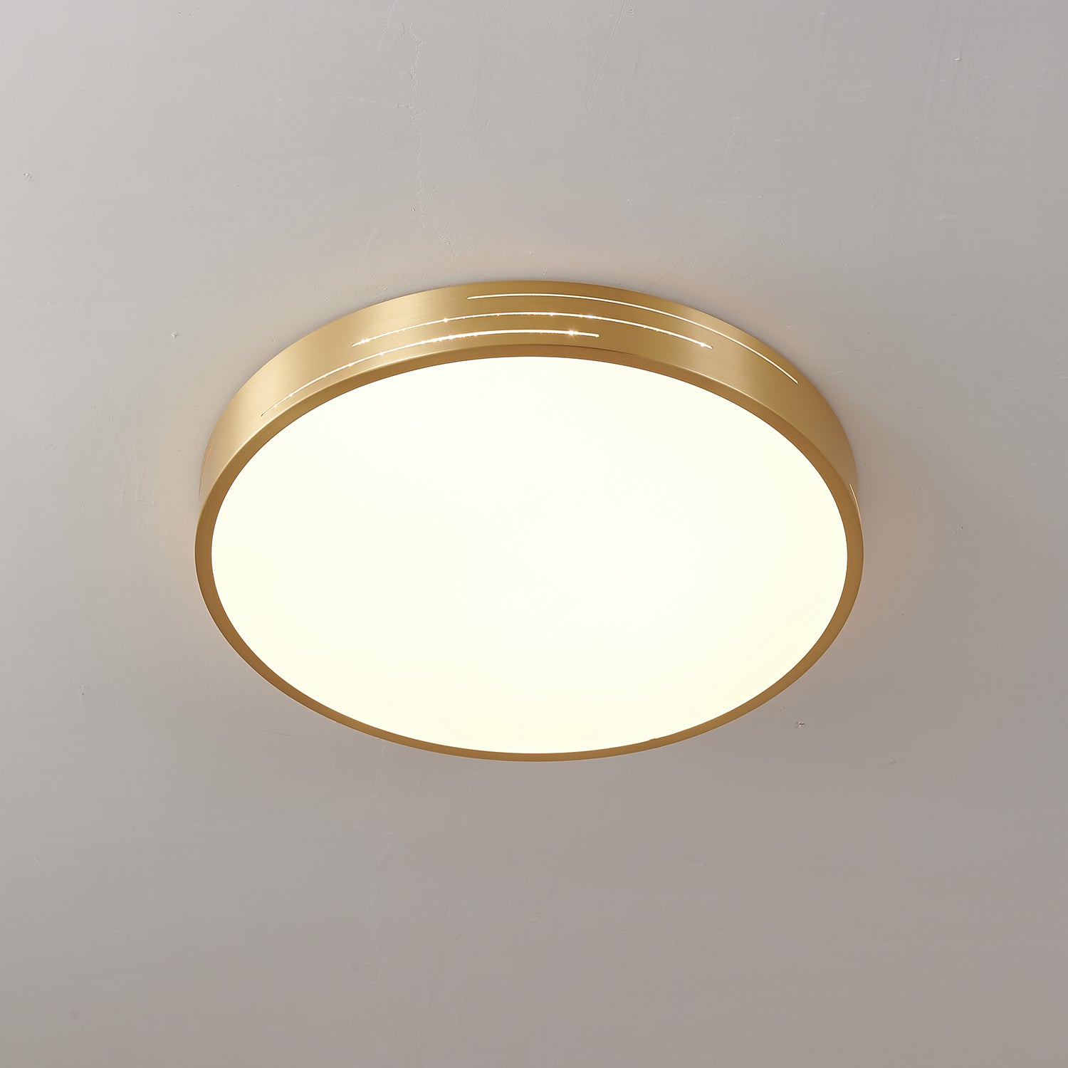 Lustra Ceiling Light Brass Acrylic Modern-Neutral Decor