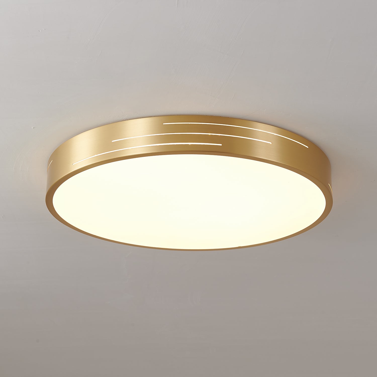 Lustra Ceiling Light Brass Acrylic Modern-Neutral Decor