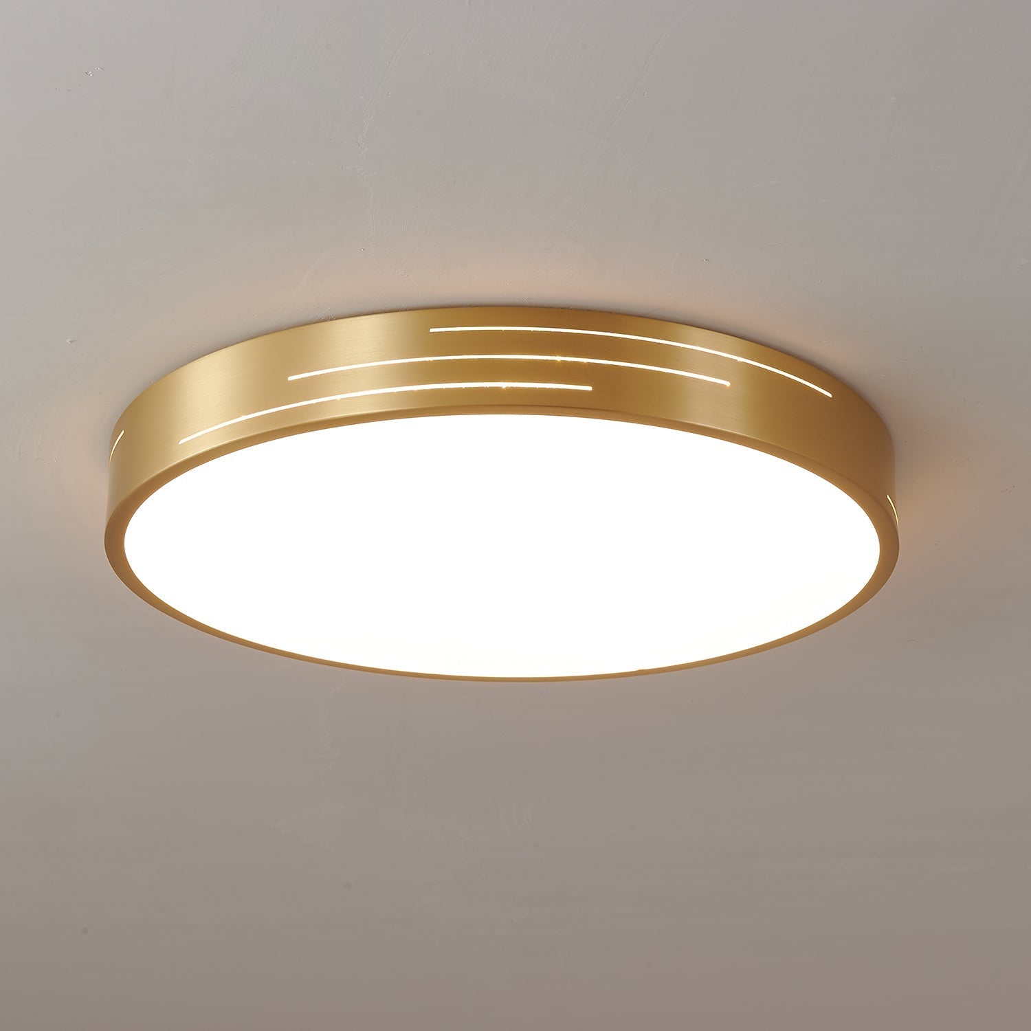 Lustra Ceiling Light Brass Acrylic Modern-Neutral Decor