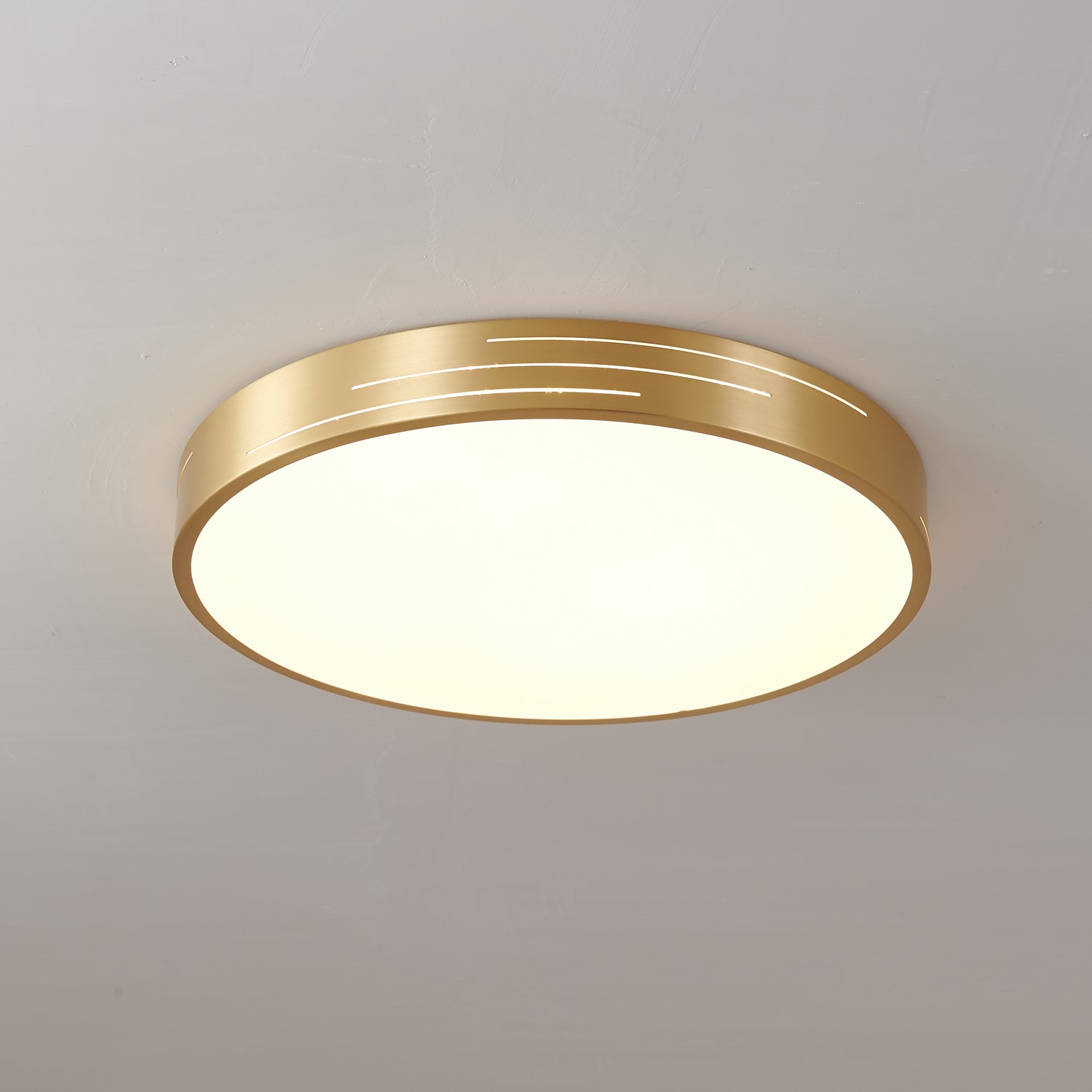 Lustra Ceiling Light Brass Acrylic Modern-Neutral Decor