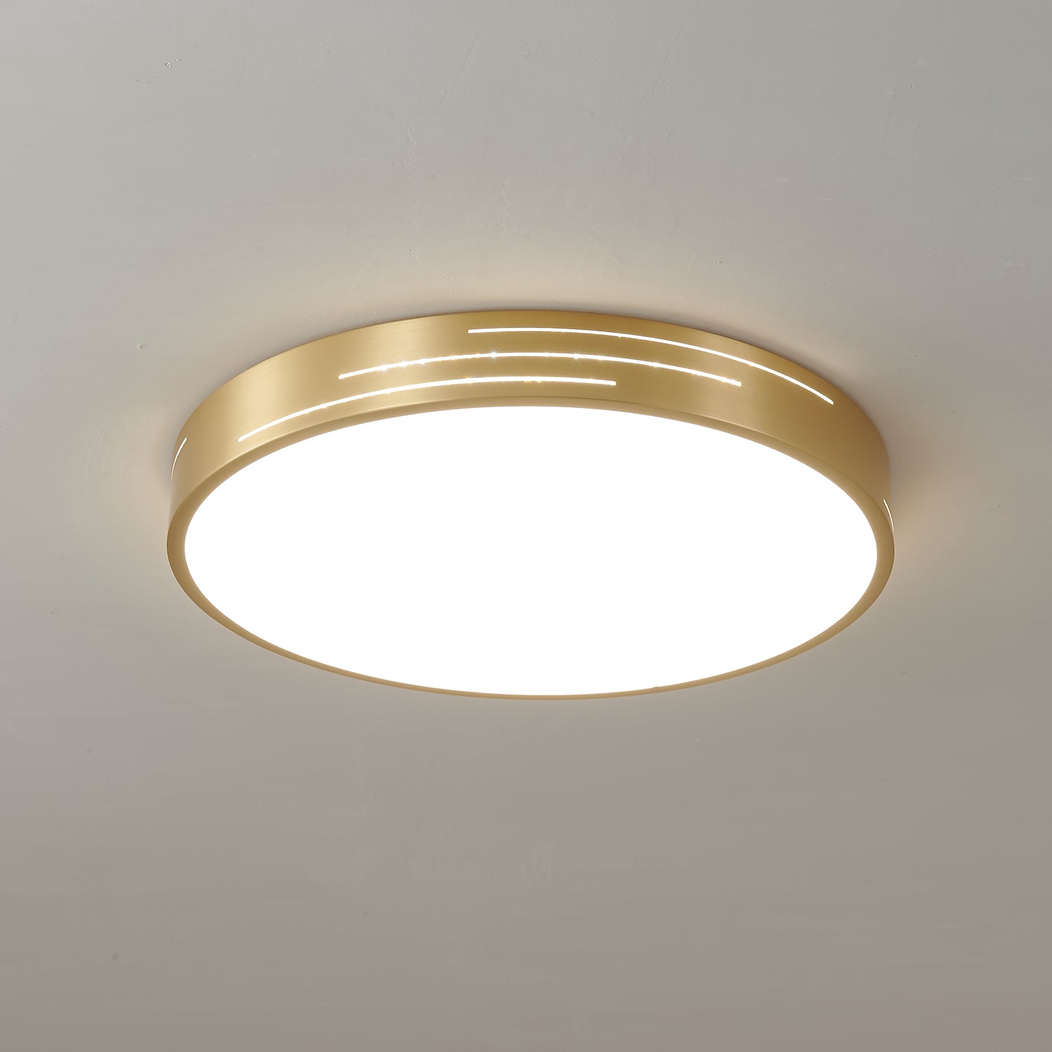 Lustra Ceiling Light Brass Acrylic Modern-Neutral Decor