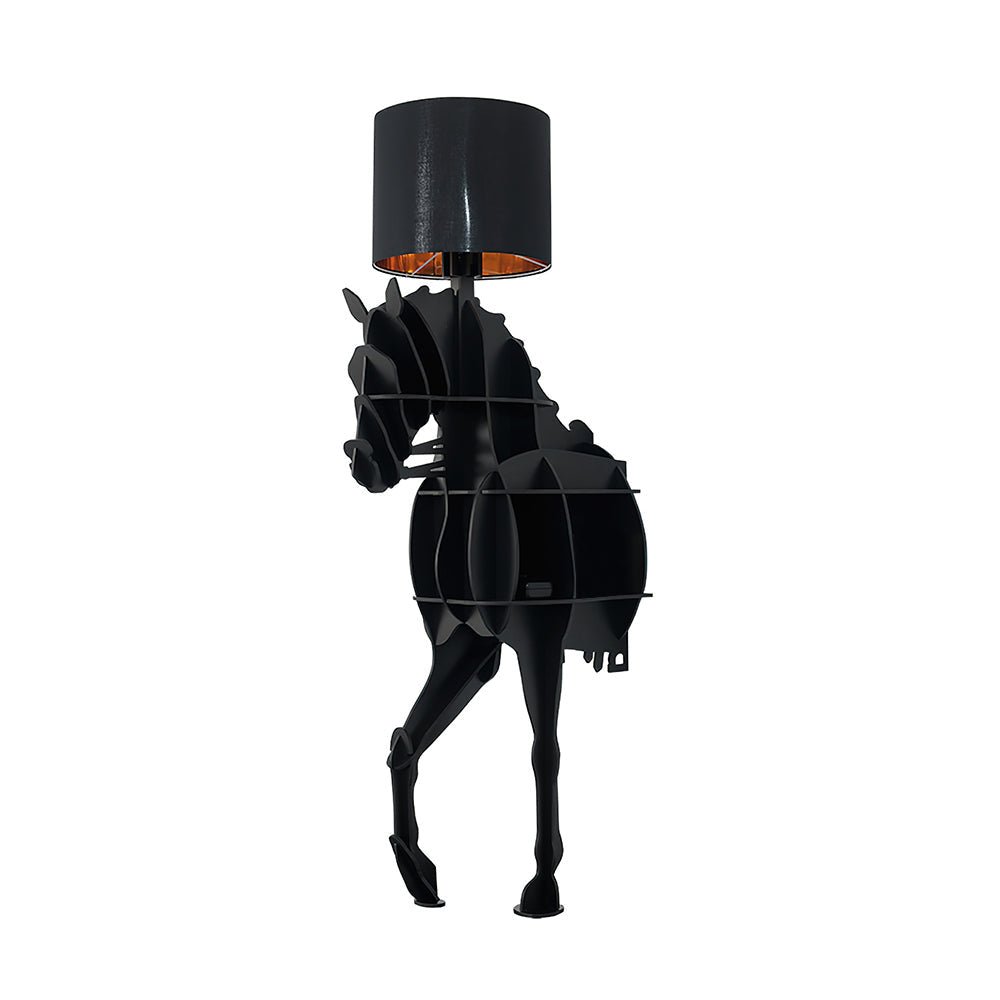 Nrasen Horse-shaped Floor Lamp-Neutral Decor