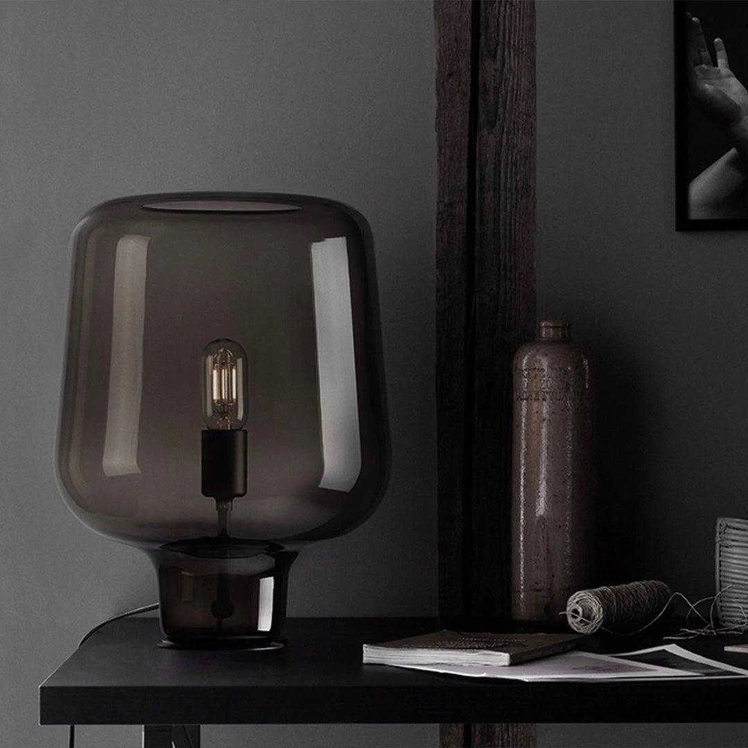 Eanlari Glass Contemporary Table Lamp-Neutral Decor