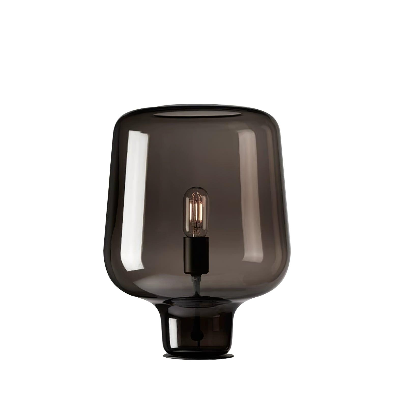 Eanlari Glass Contemporary Table Lamp-Neutral Decor