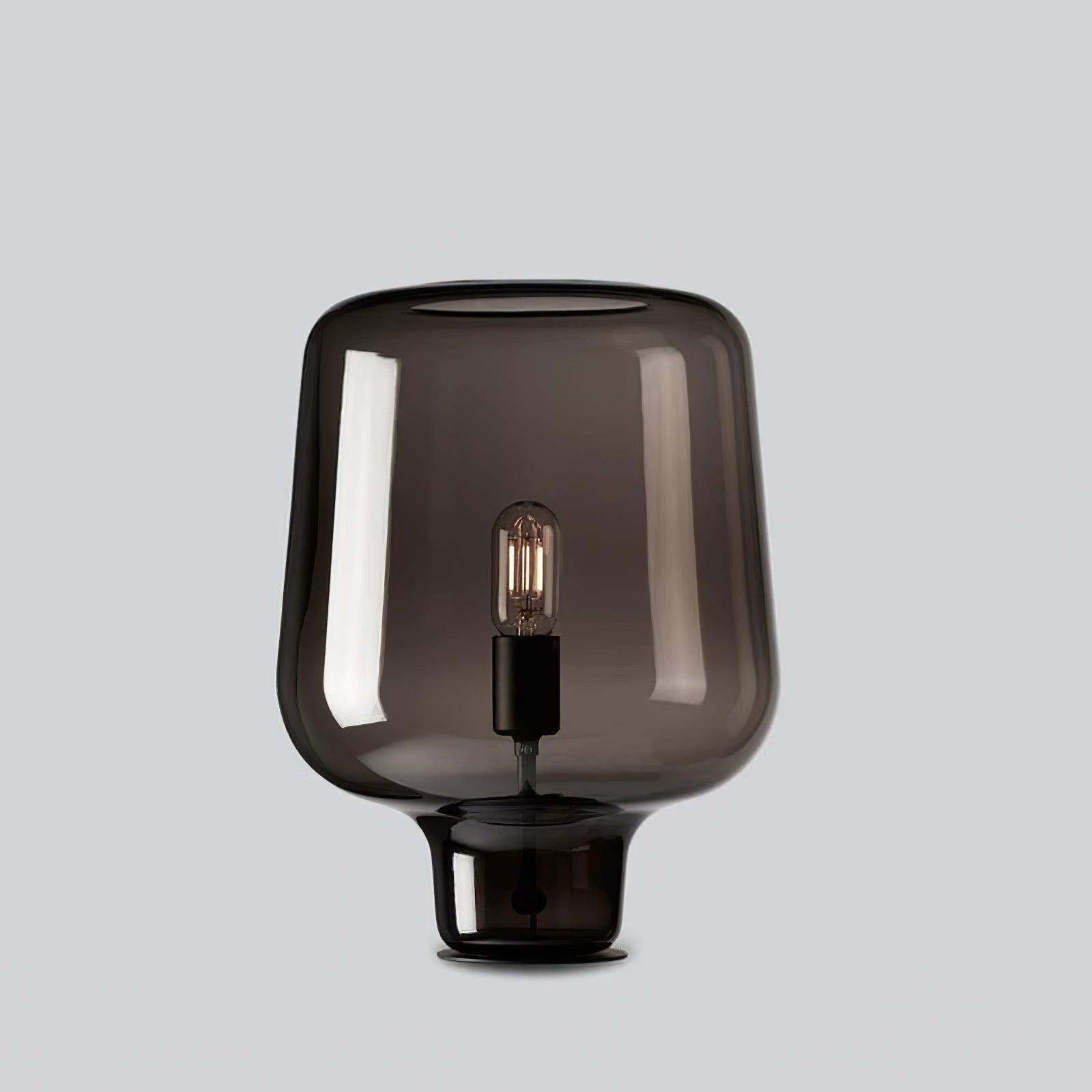 Eanlari Glass Contemporary Table Lamp-Neutral Decor