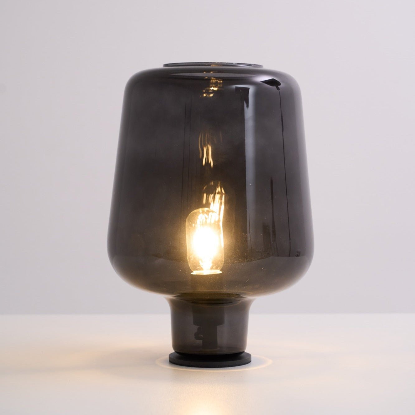 Eanlari Glass Contemporary Table Lamp-Neutral Decor
