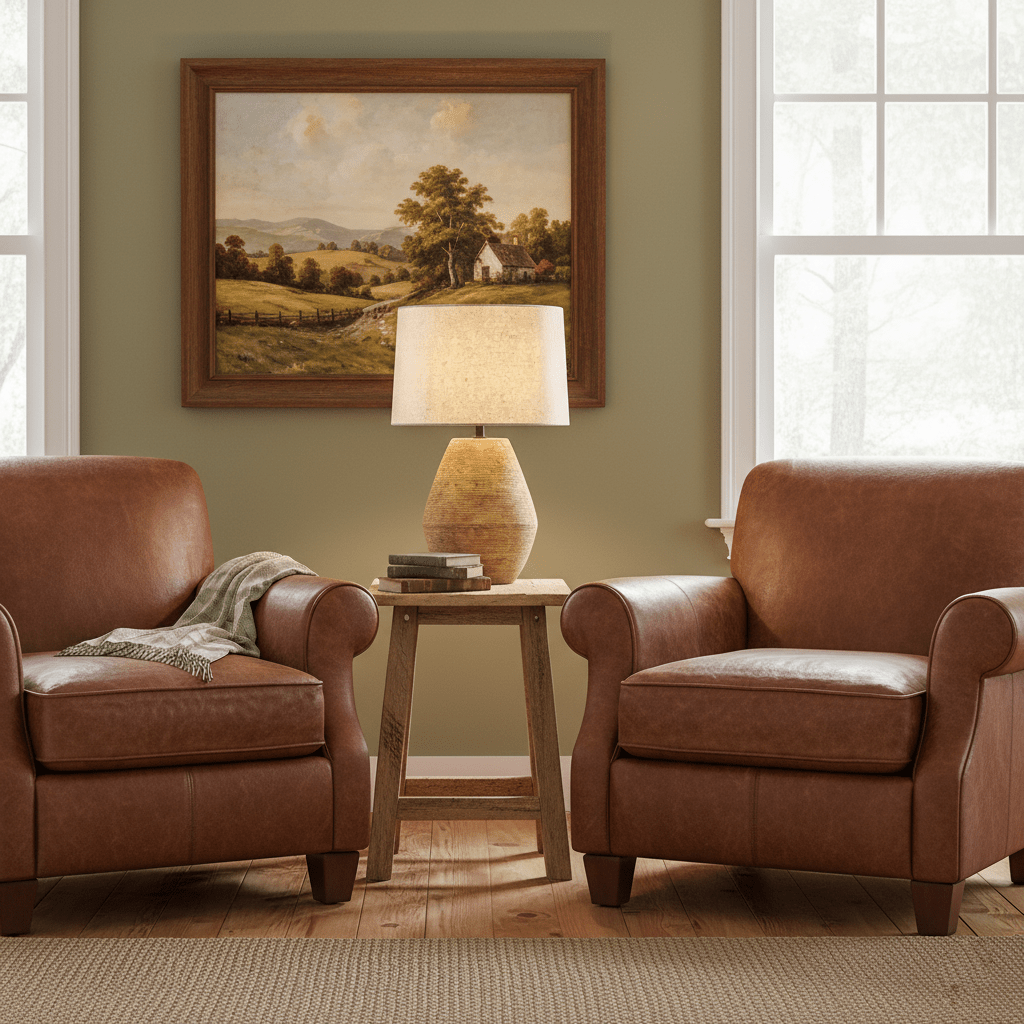 Textured Terracotta Toned Table Lamp-Neutral Decor