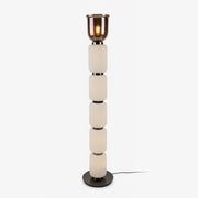 Textured Layered Glass Floor Light-Neutral Decor