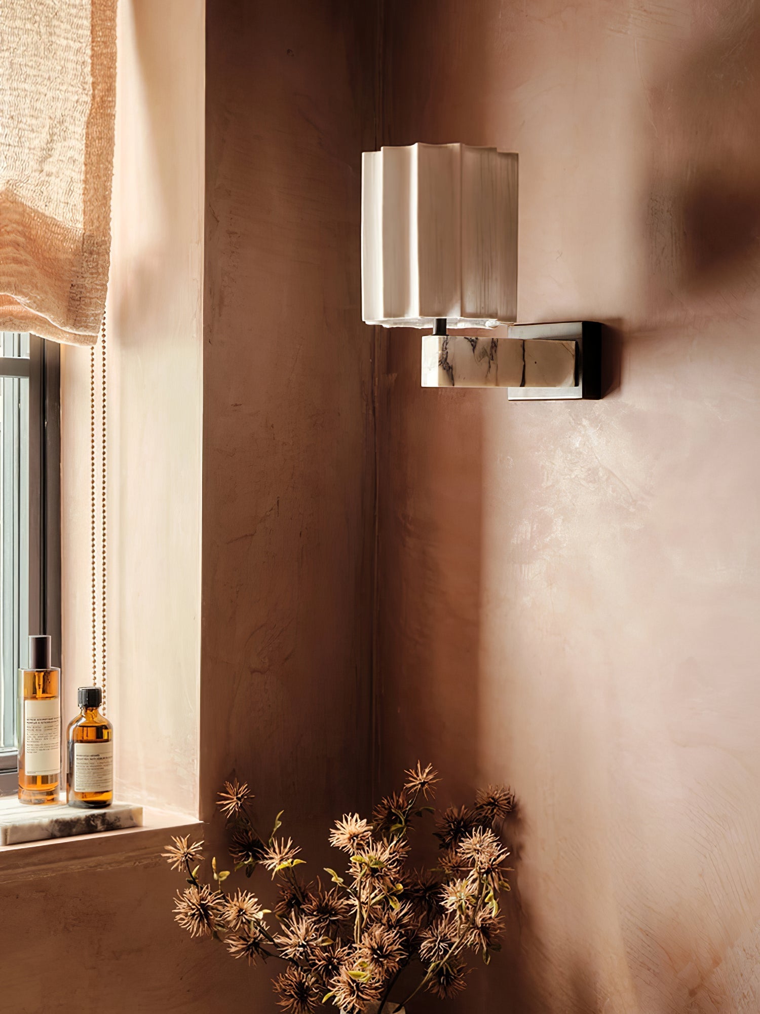 Thylor Shade Wall Sconce-Neutral Decor