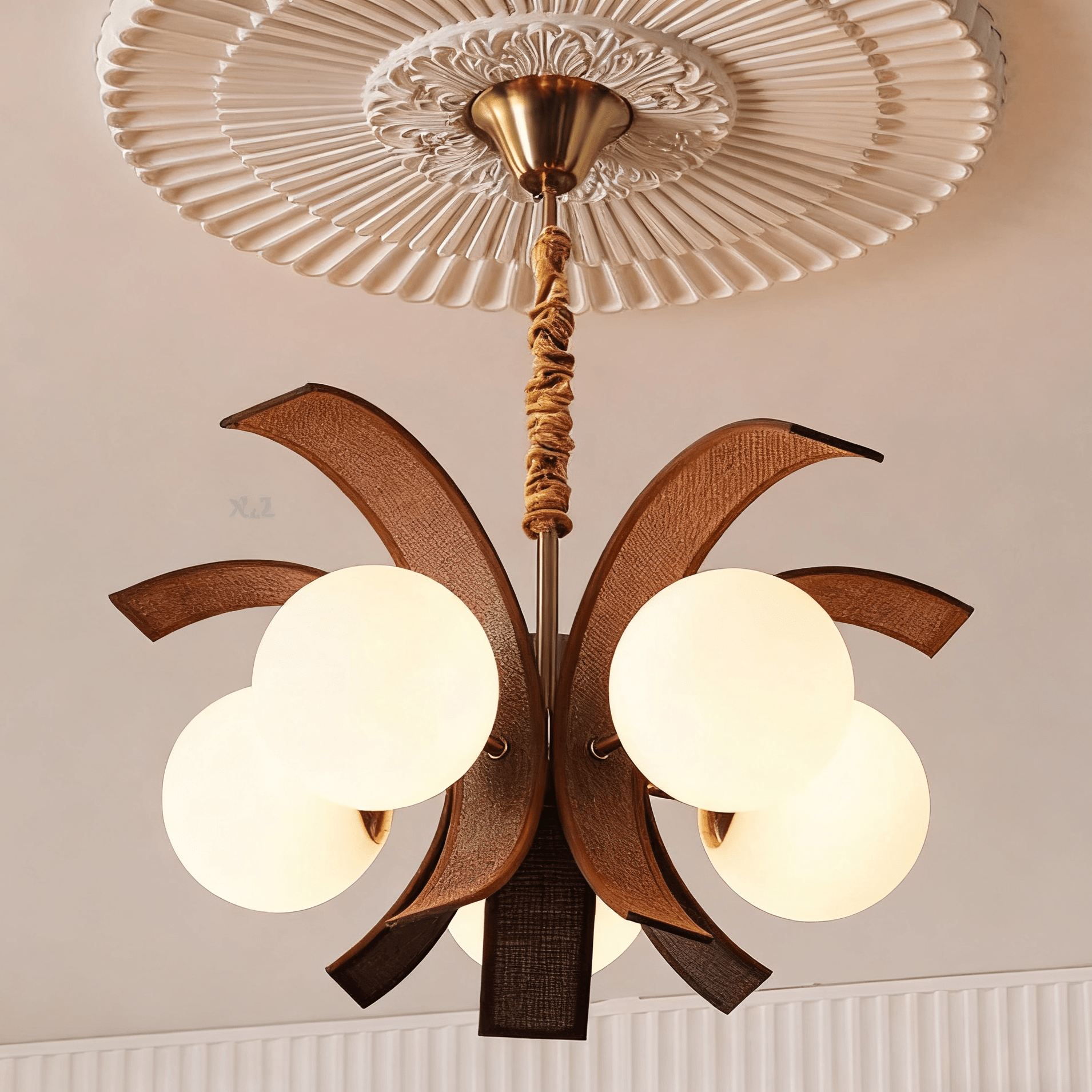 Wolferd Grove Chandelier-Neutral Decor