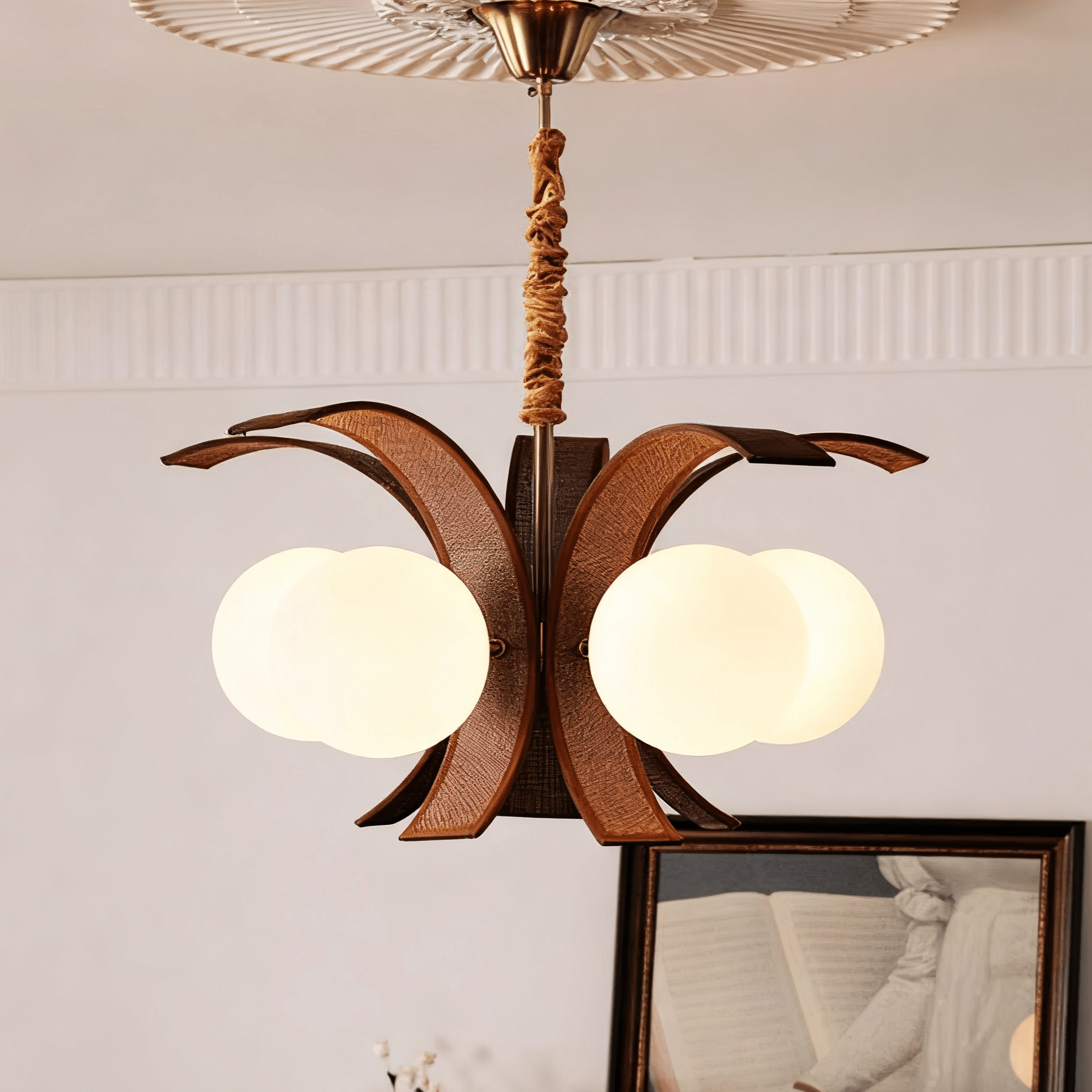Wolferd Grove Chandelier-Neutral Decor