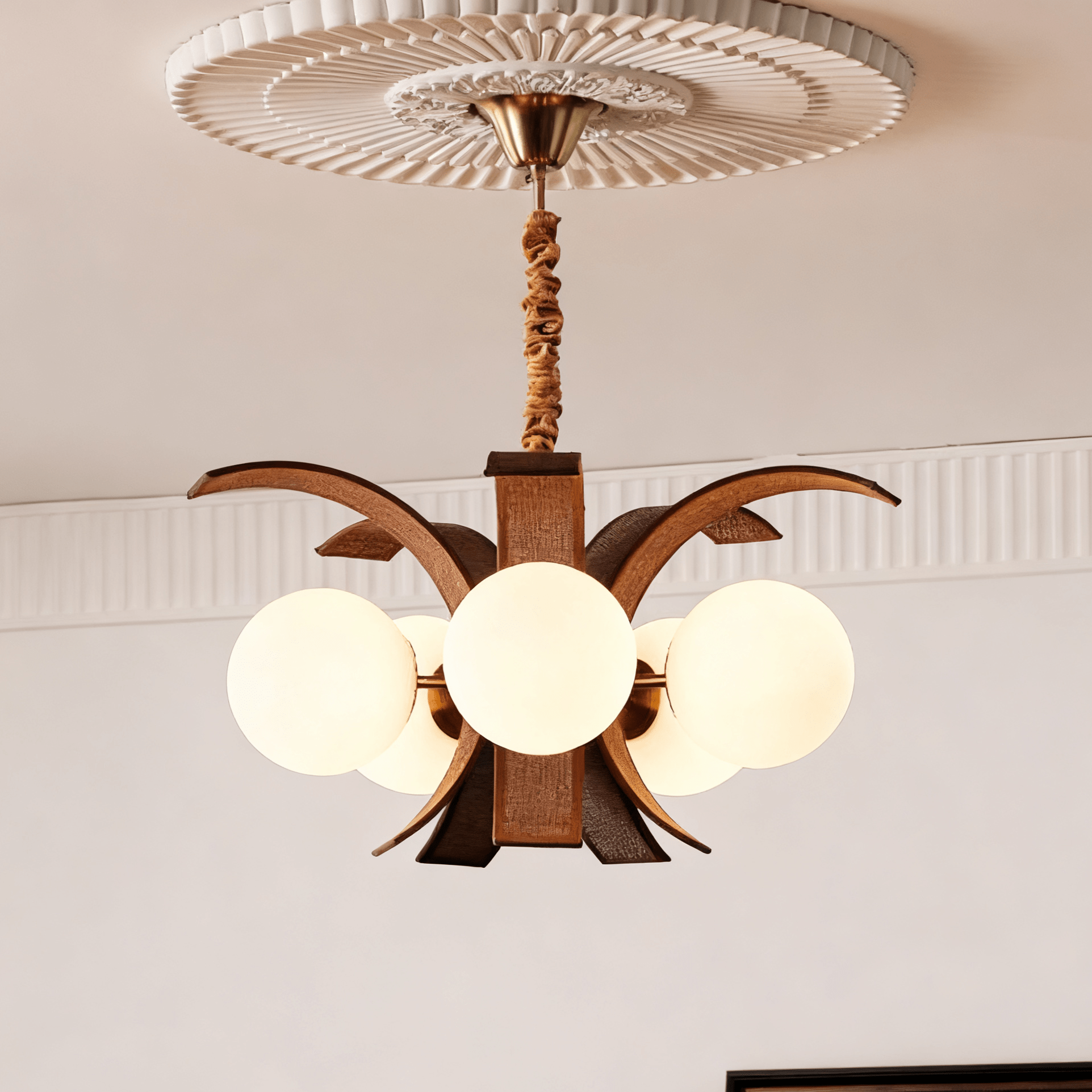 Wolferd Grove Chandelier-Neutral Decor