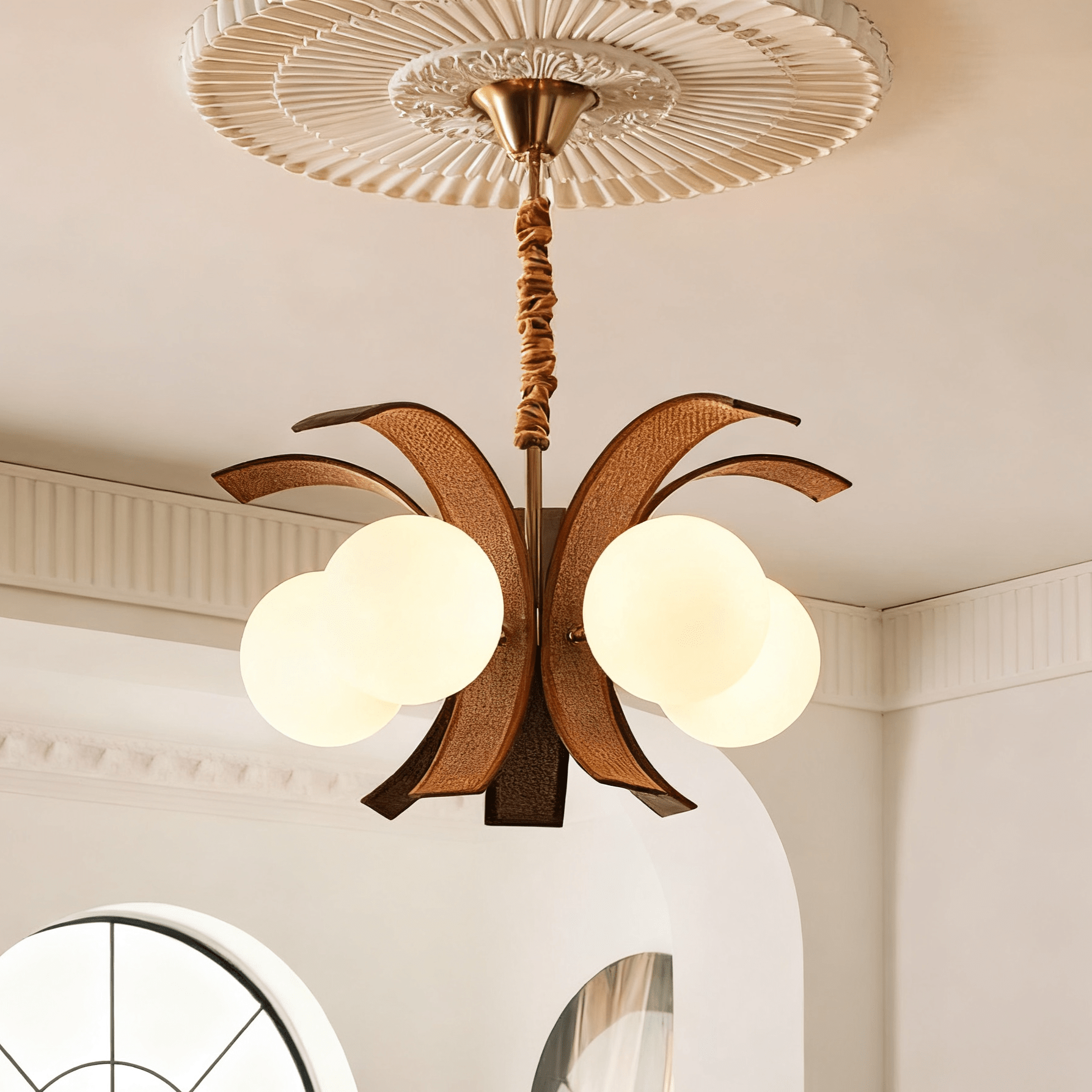 Wolferd Grove Chandelier-Neutral Decor
