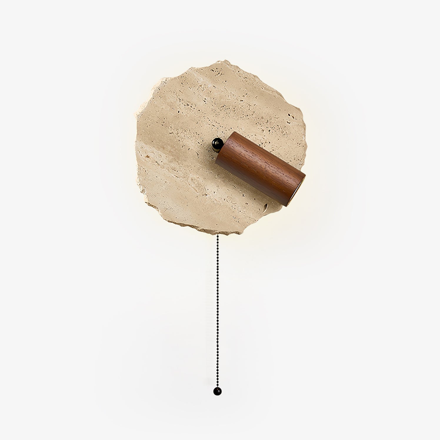 Cleo Travertine Wall Light-Neutral Decor