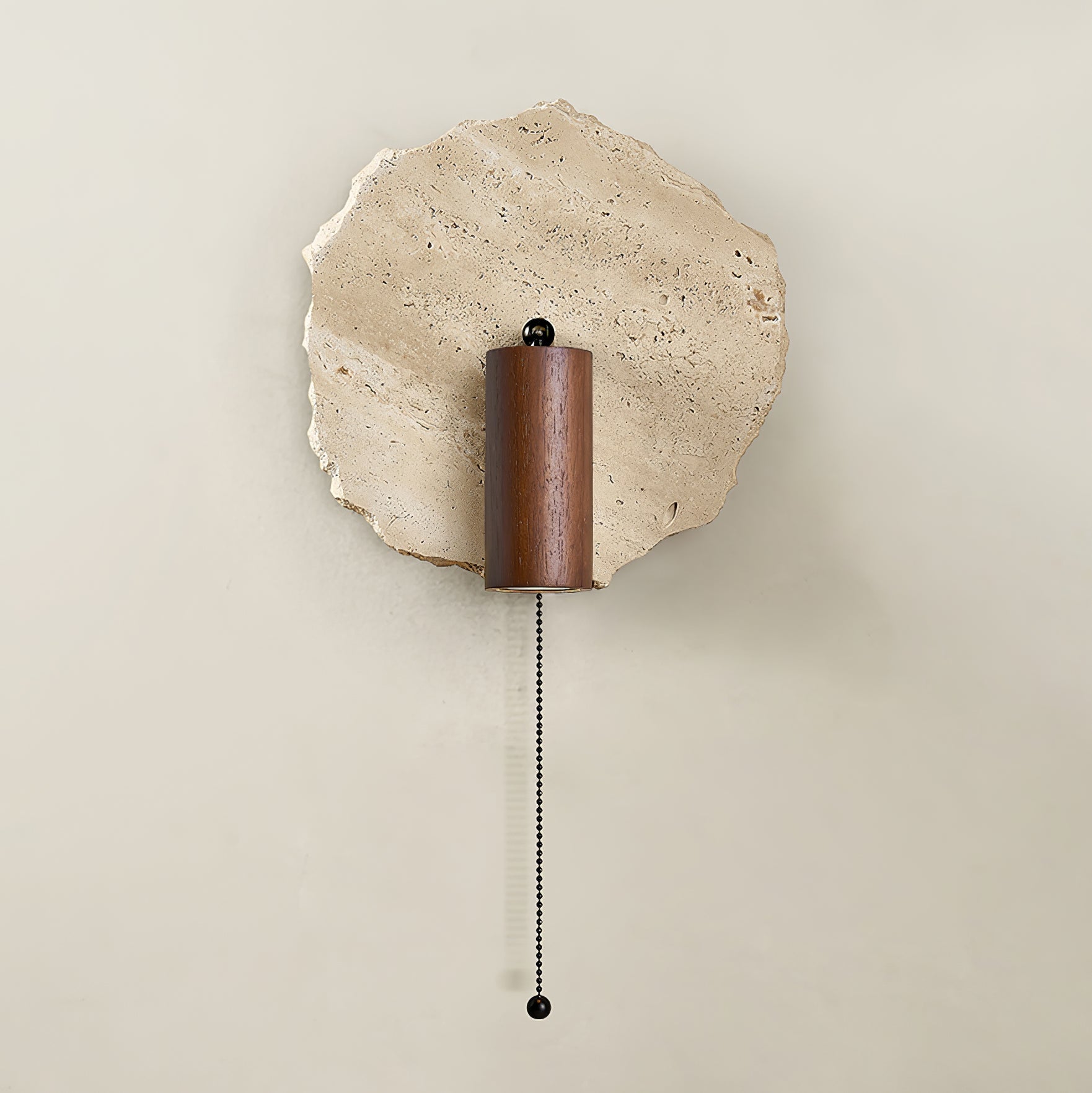 Cleo Travertine Wall Light-Neutral Decor