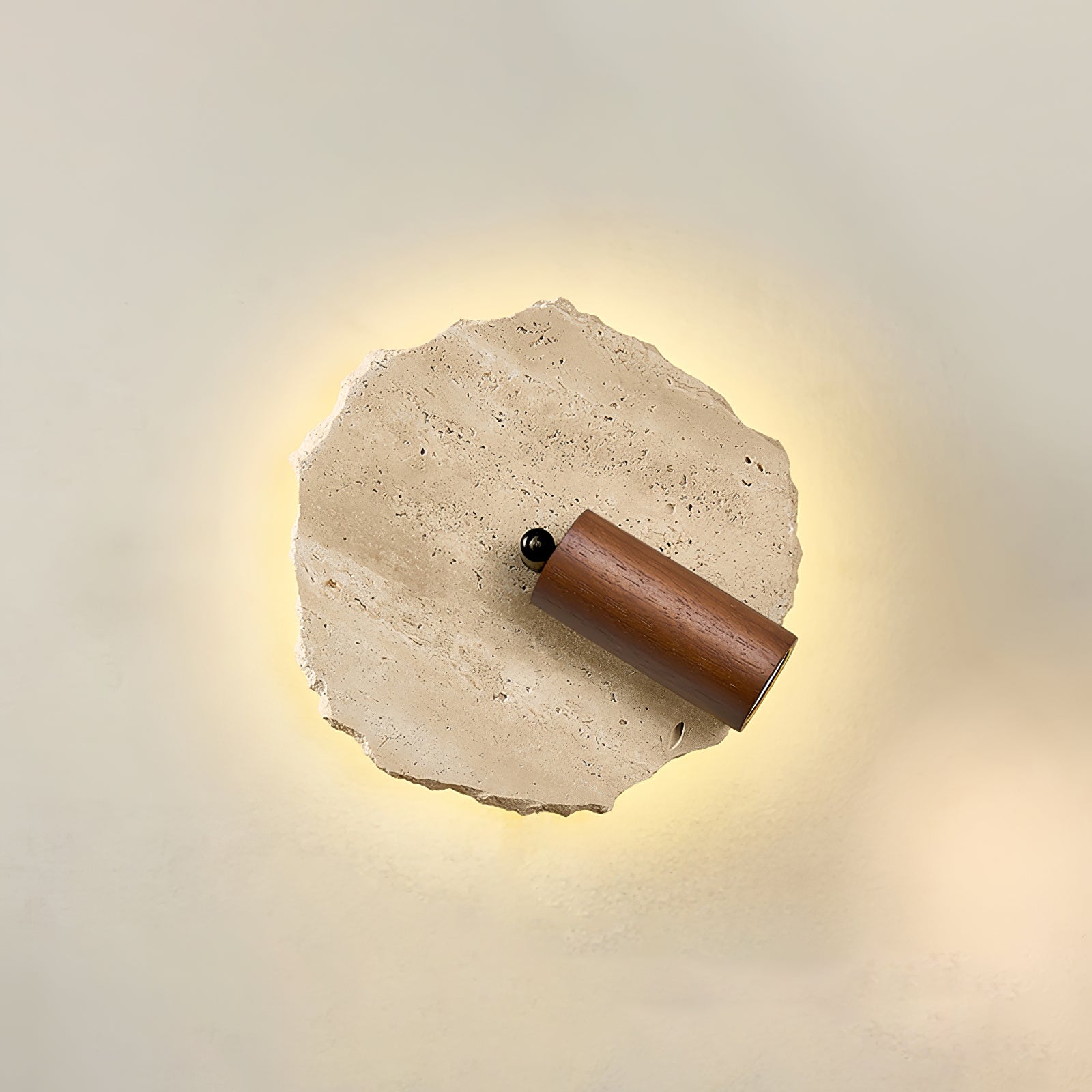 Cleo Travertine Wall Light-Neutral Decor