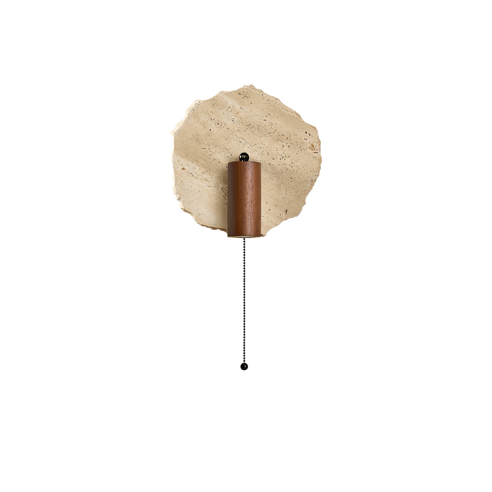 Cleo Travertine Wall Light-Neutral Decor