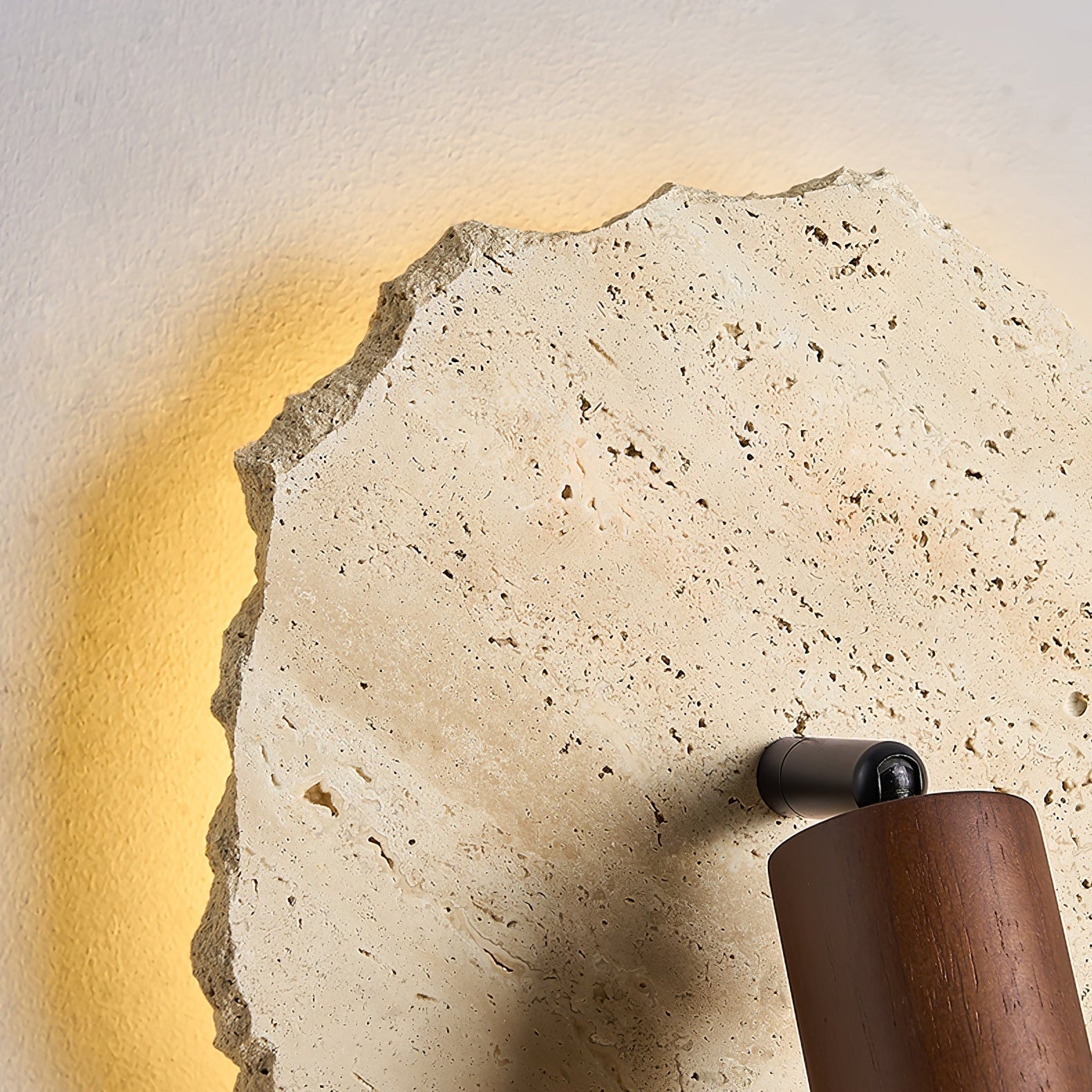 Cleo Travertine Wall Light-Neutral Decor