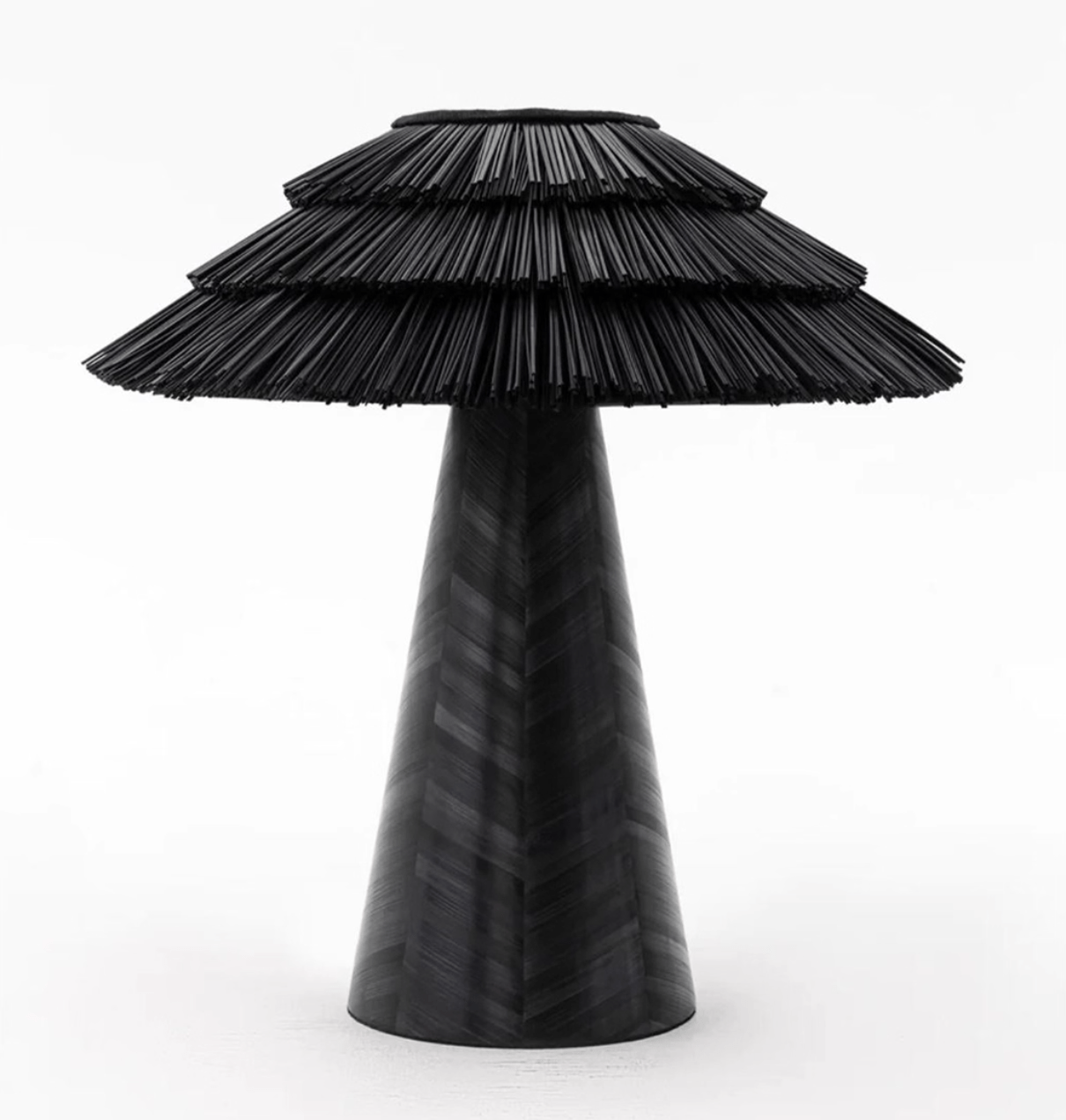 Thatch Table Lamp-Neutral Decor
