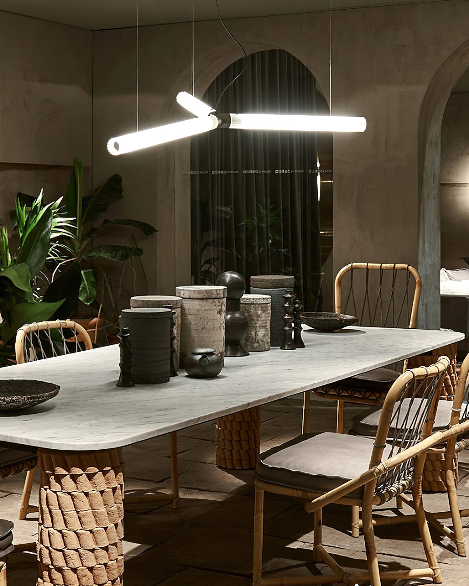Trio Fashion Acrylic Pendant Lamp-Neutral Decor