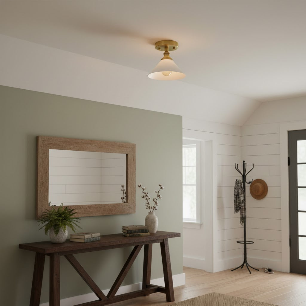 Neya Brass Minimalist DesignCeiling Lamp