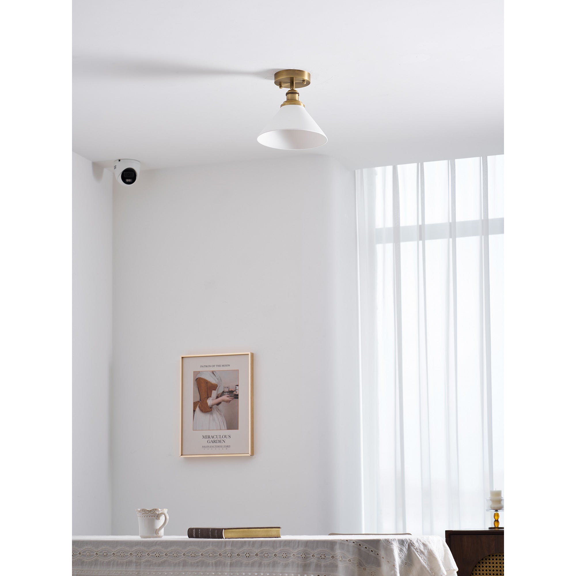 Neya Brass Minimalist DesignCeiling Lamp