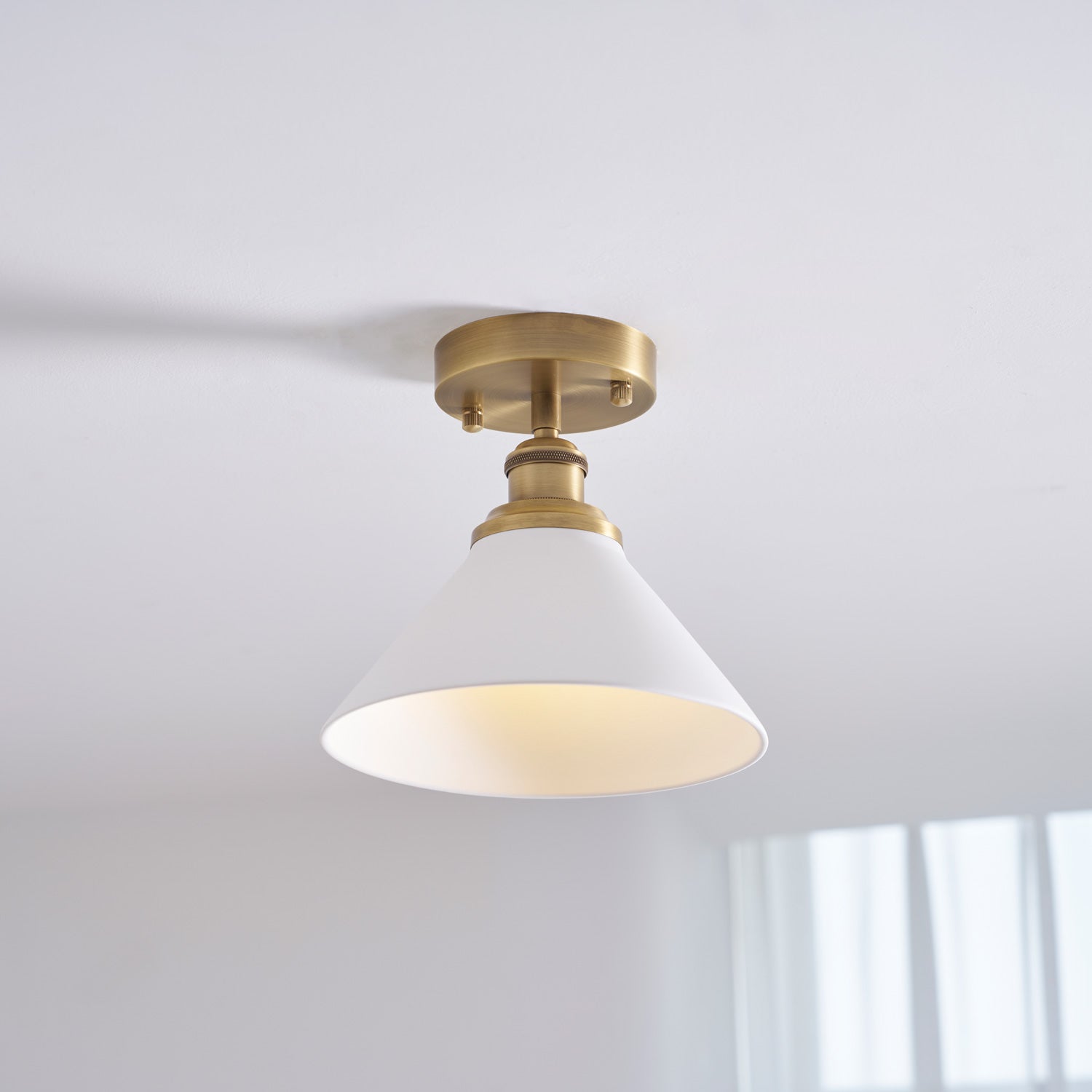 Neya Brass Minimalist DesignCeiling Lamp