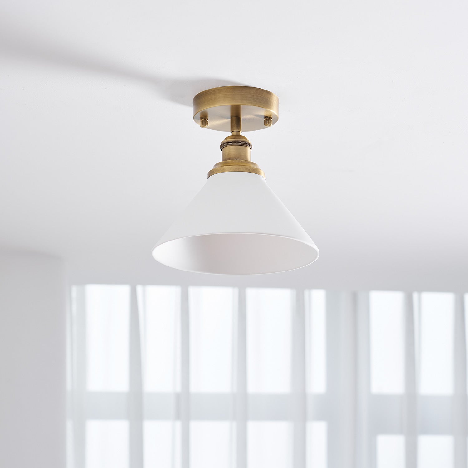 Neya Brass Minimalist DesignCeiling Lamp