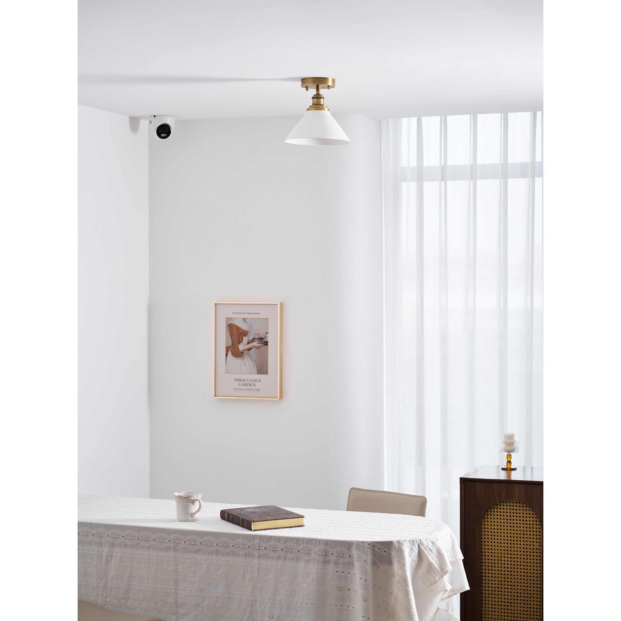 Neya Brass Minimalist DesignCeiling Lamp
